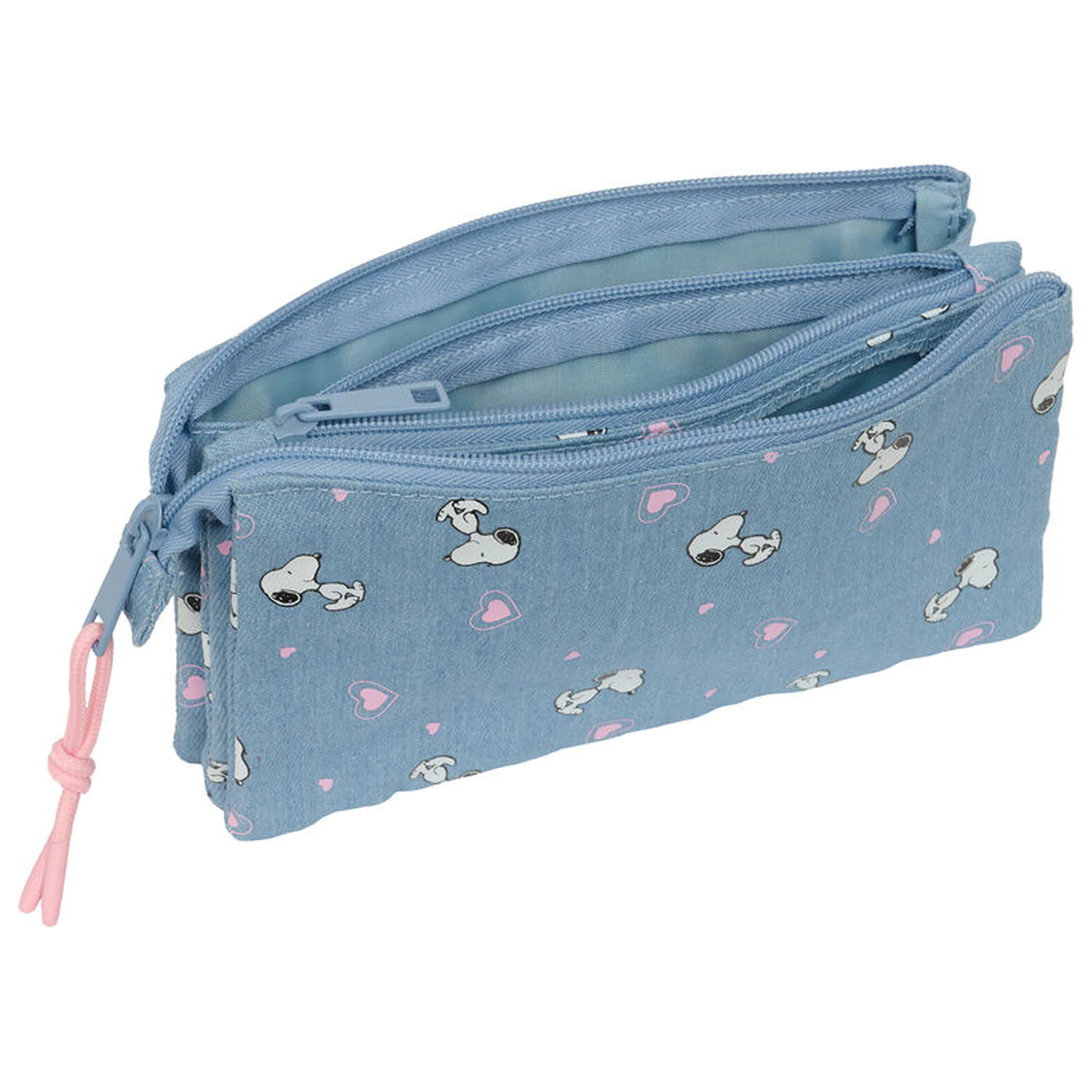 Peanuts Snoopy Dreifach-Federmäppchen Produktfoto