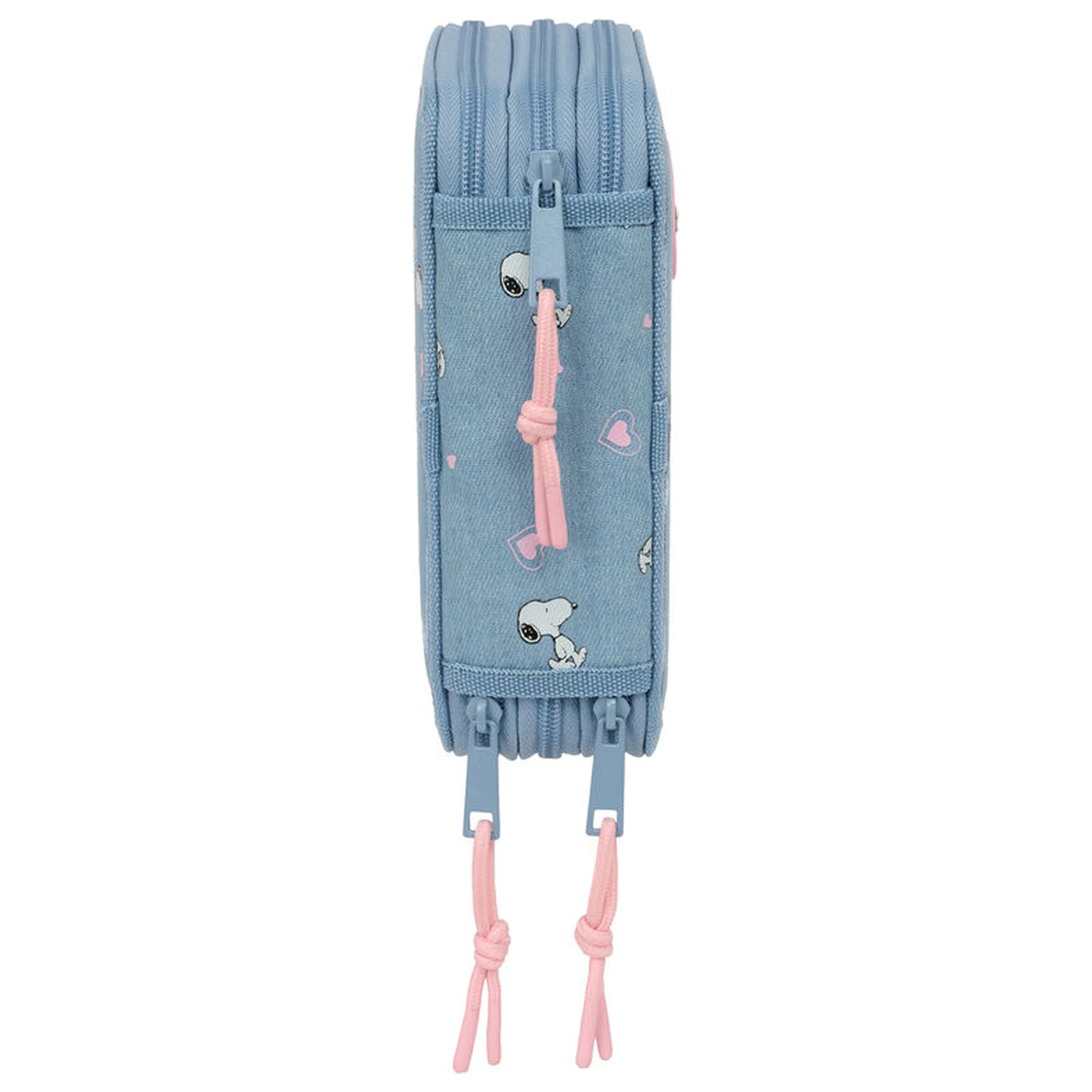 Peanuts Snoopy Dreifach-Federmäppchen 37 Teile Produktfoto