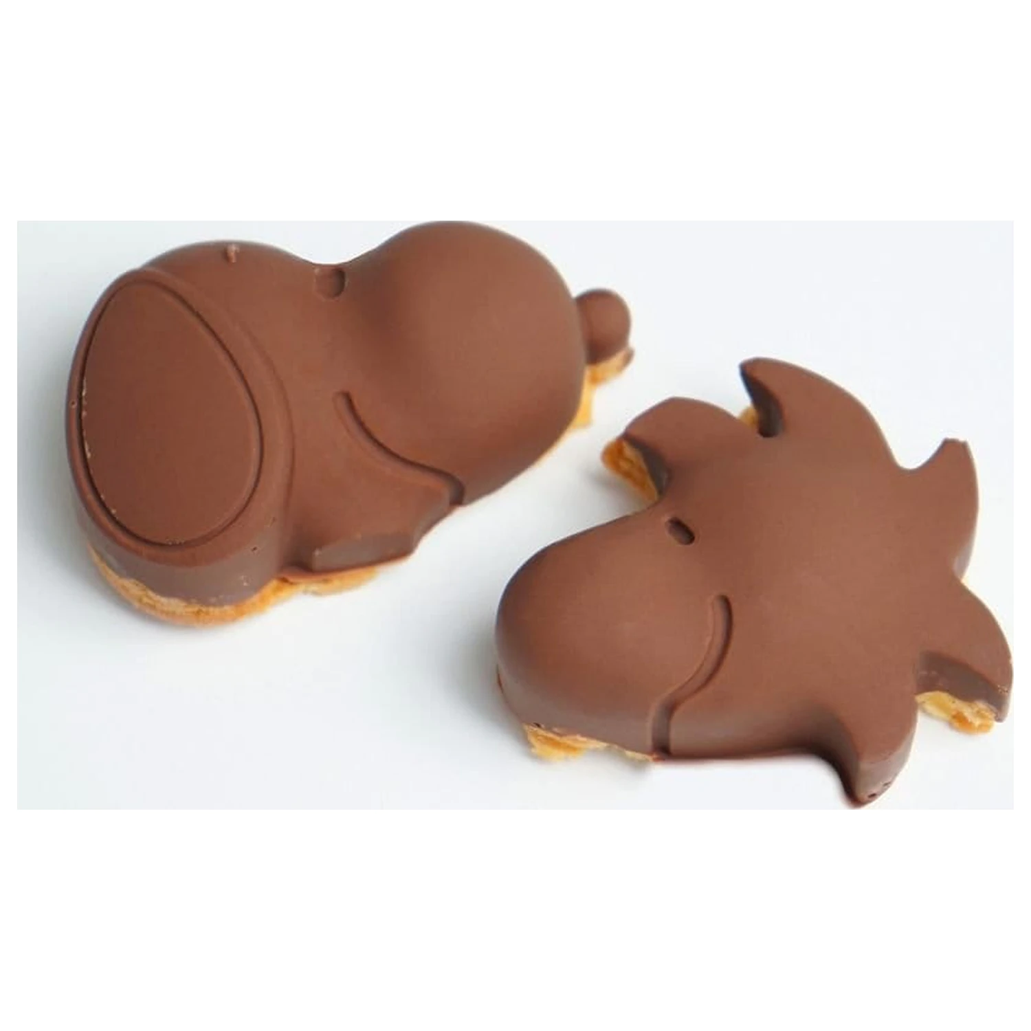 Peanuts Silikon Muffinform Snoopy & Woodstock grau Produktfoto