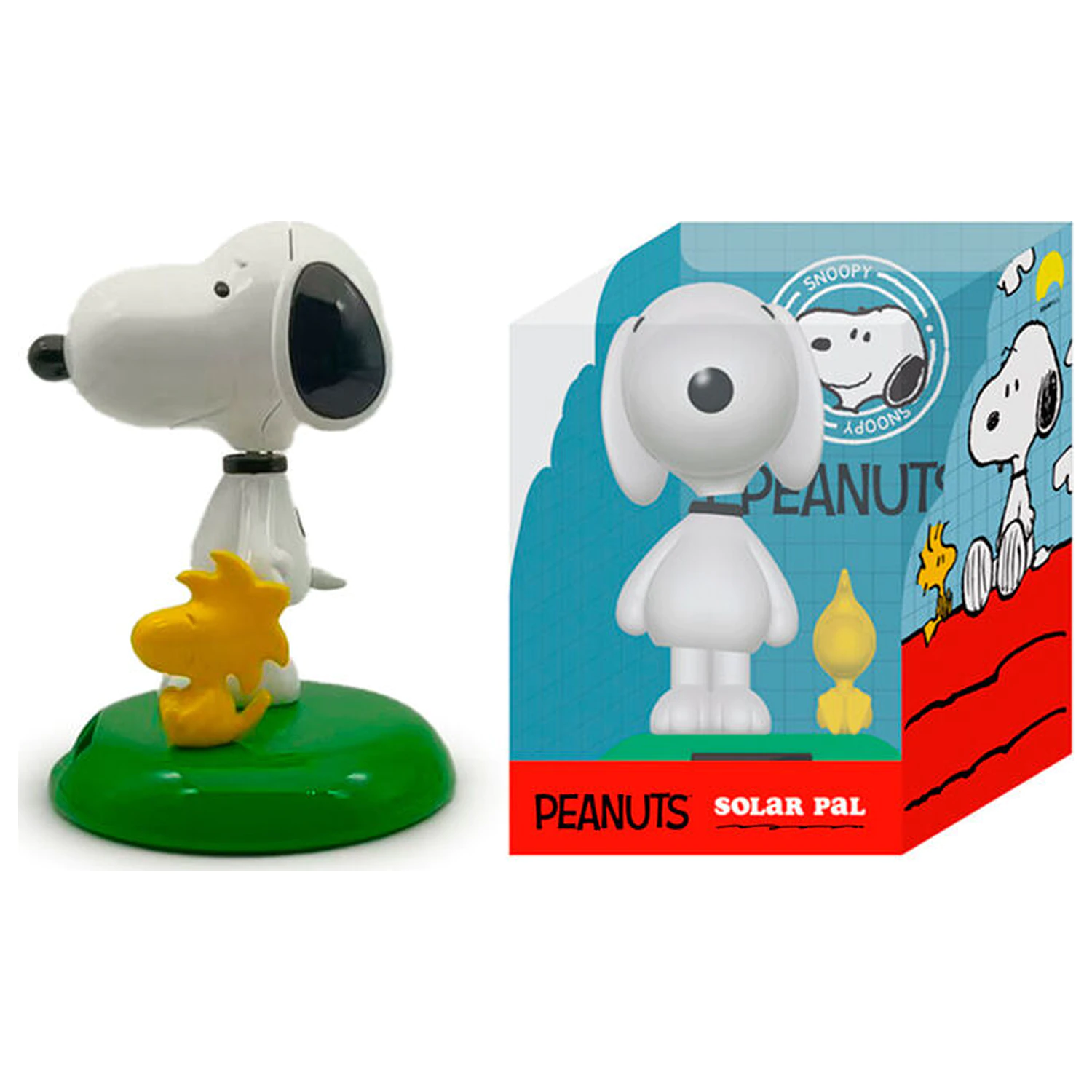Peanuts Snoopy & Woodstock Solar-Figur Produktfoto