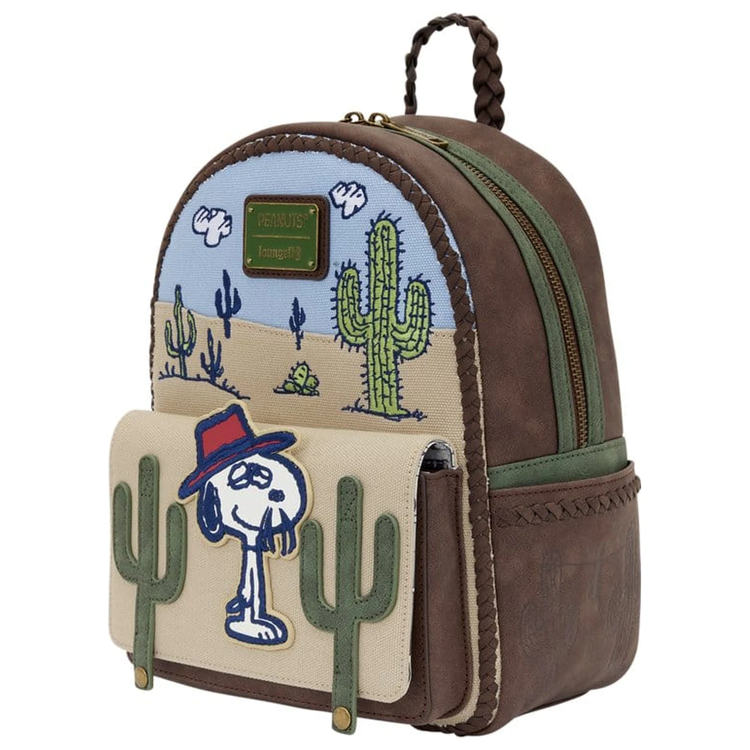 Peanuts by Loungefly Mini Rucksack Spike Desert Produktfoto
