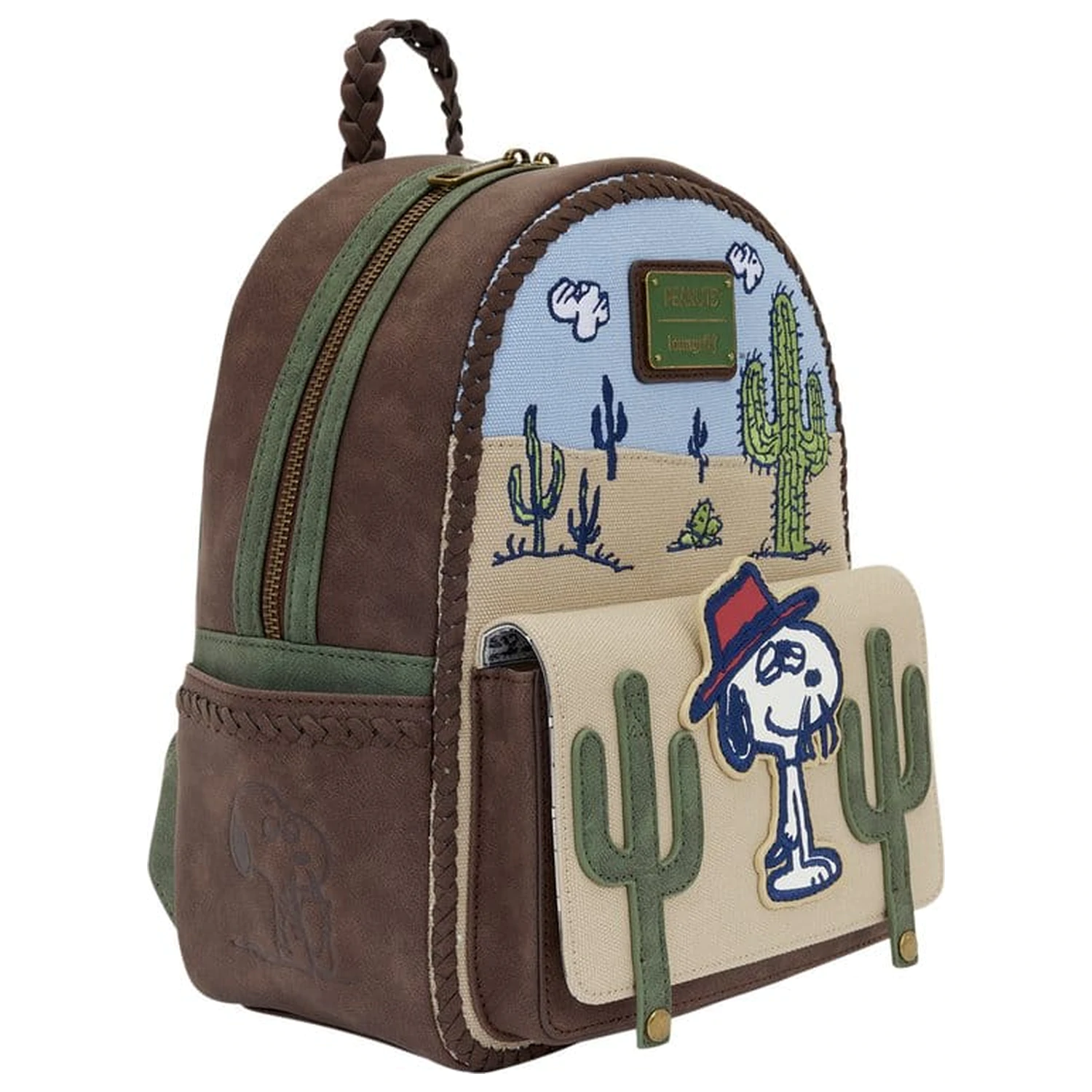 Peanuts by Loungefly Mini Rucksack Spike Desert Produktfoto