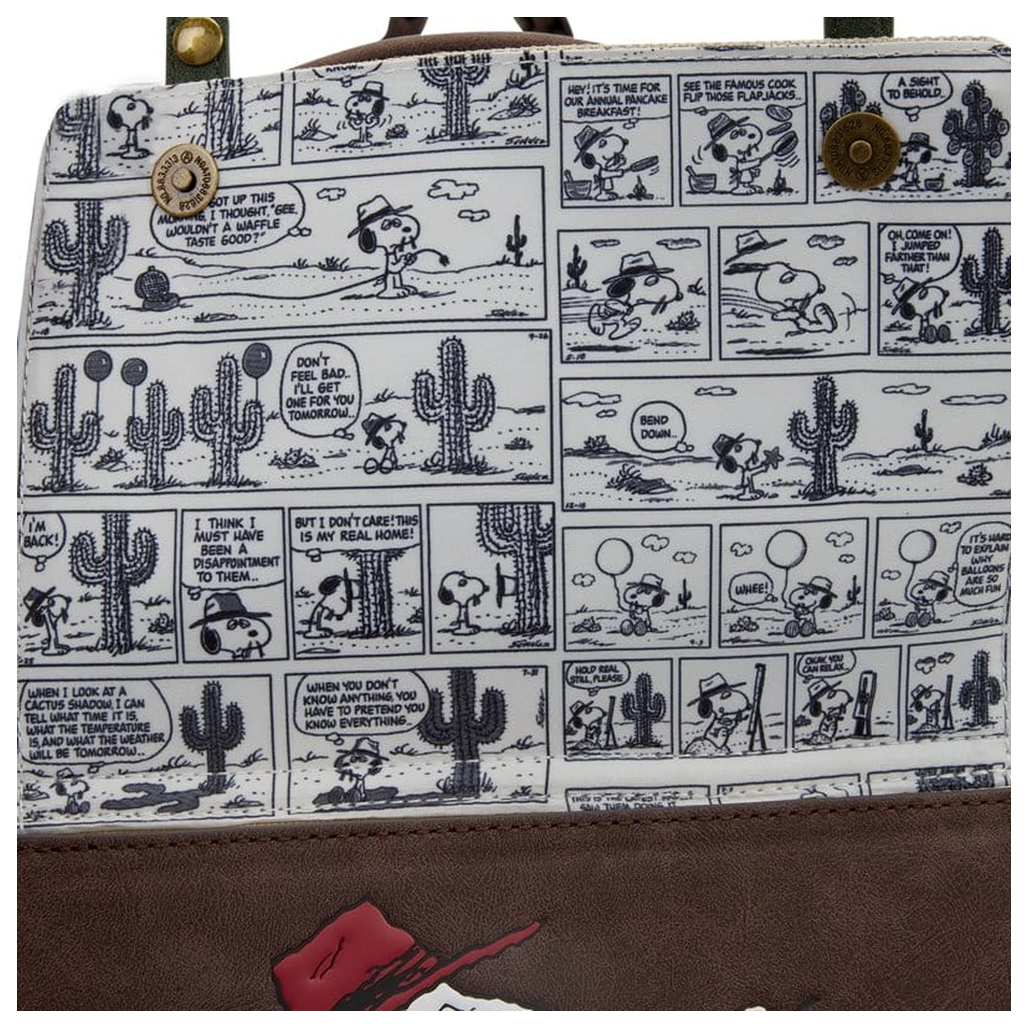Peanuts by Loungefly Mini Rucksack Spike Desert Produktfoto