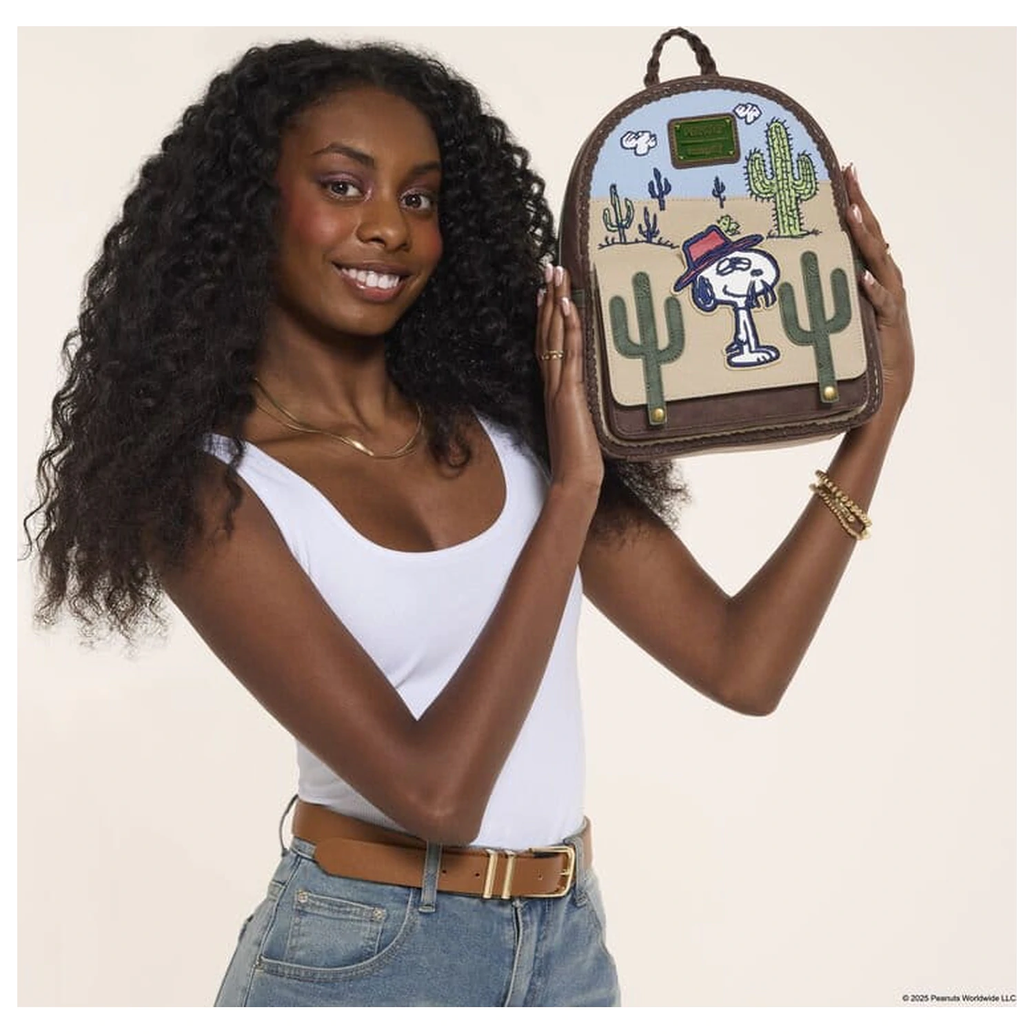 Peanuts by Loungefly Mini Rucksack Spike Desert Produktfoto