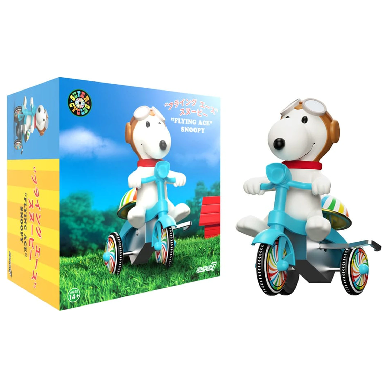 Peanuts Super Cycles Action Figur Snoopy Flying Ace 13 cm Produktfoto