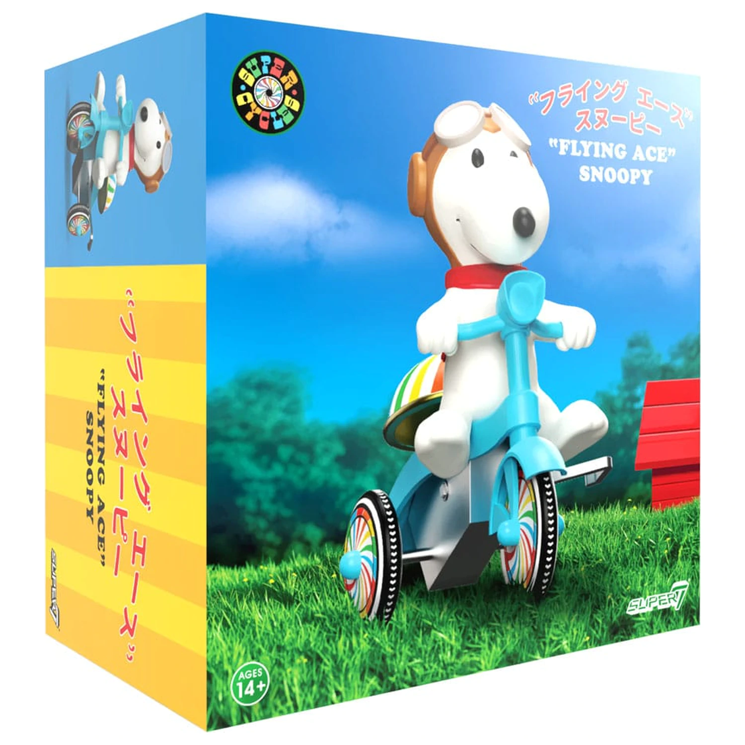 Peanuts Super Cycles Action Figur Snoopy Flying Ace 13 cm Produktfoto