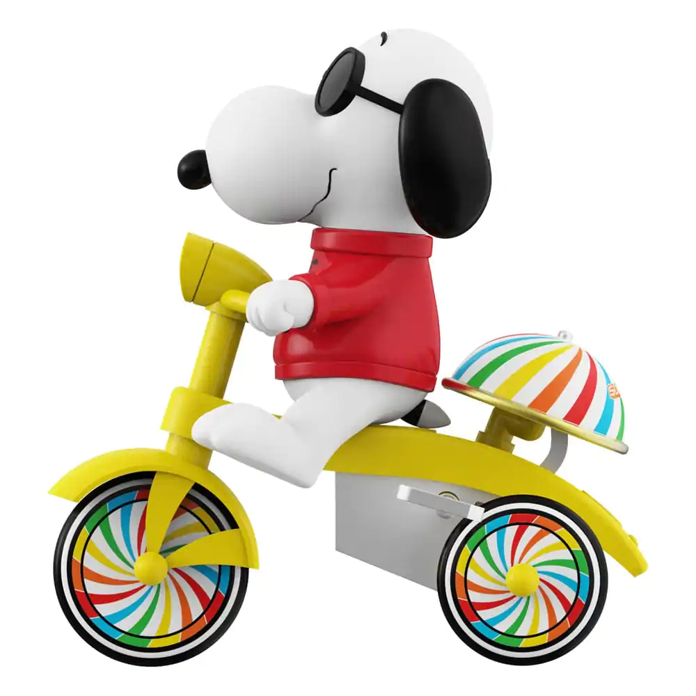 Peanuts Super Cycles Action Figur Joe Cool (Rot mit Gelbem Trike) 13 cm Produktfoto