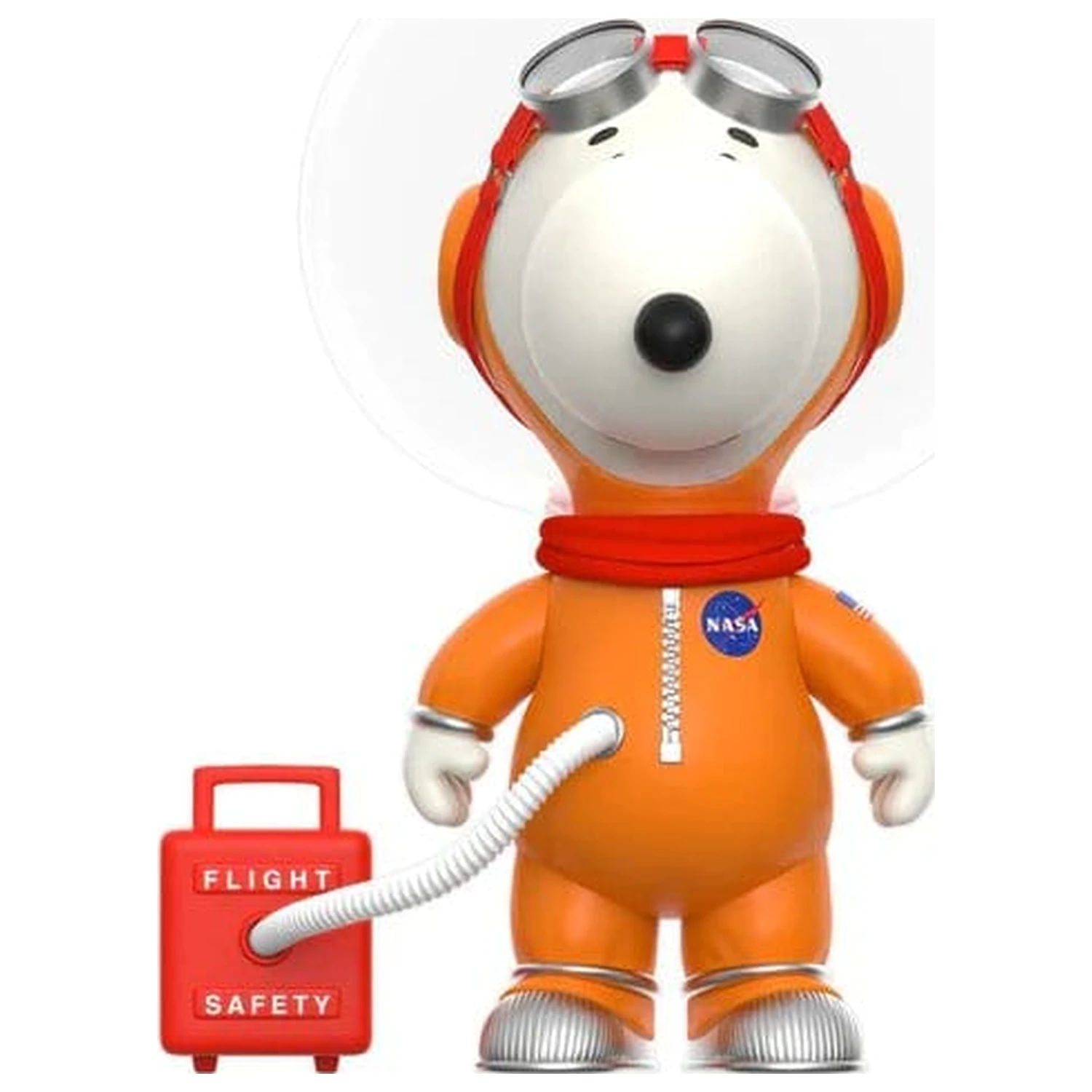 Peanuts Supersize Vinyl Action Figur Snoopy Spacesuit Orange 30 cm Produktfoto