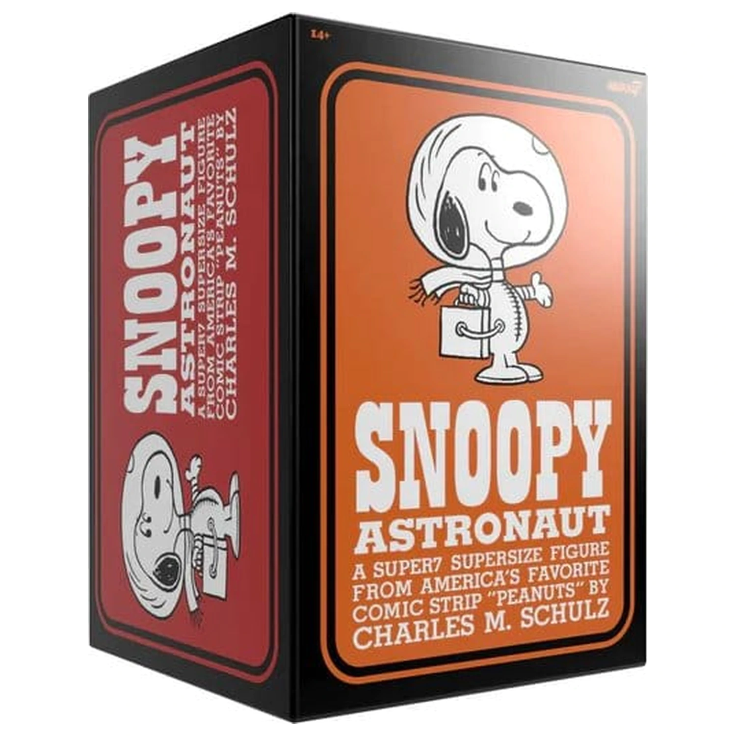 Peanuts Supersize Vinyl Action Figur Snoopy Spacesuit Orange 30 cm Produktfoto