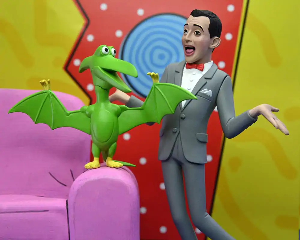 Pee-Wee Herman Toony Classics Figur Pee-Wee &amp; Pterri 15 cm Produktfoto
