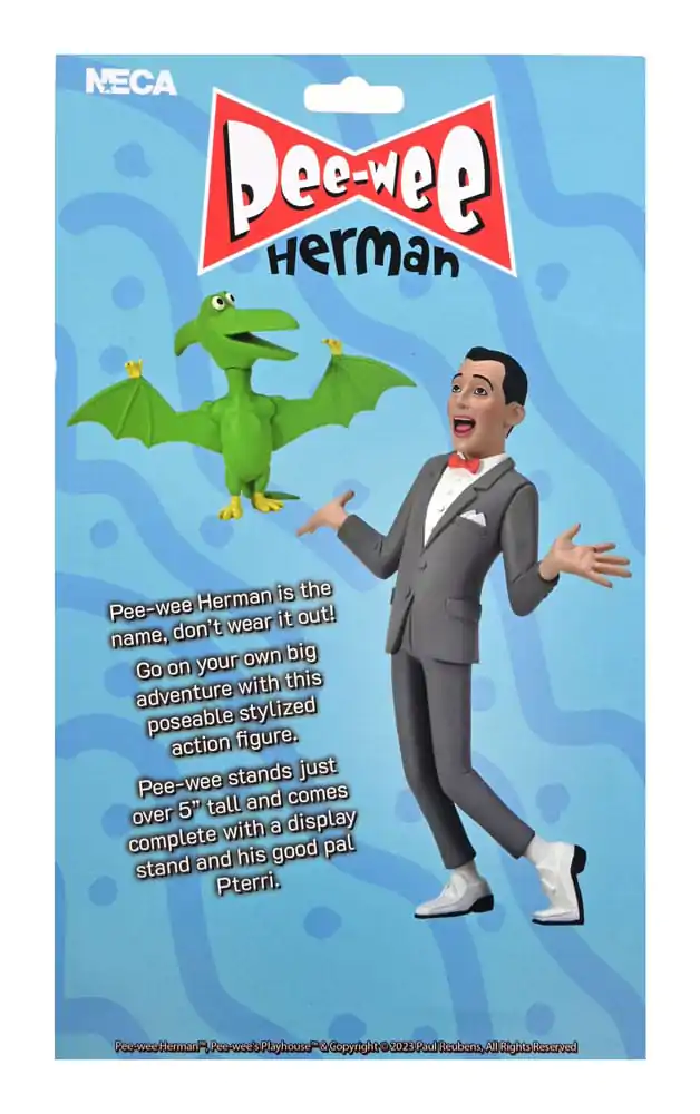Pee-Wee Herman Toony Classics Figur Pee-Wee &amp; Pterri 15 cm Produktfoto