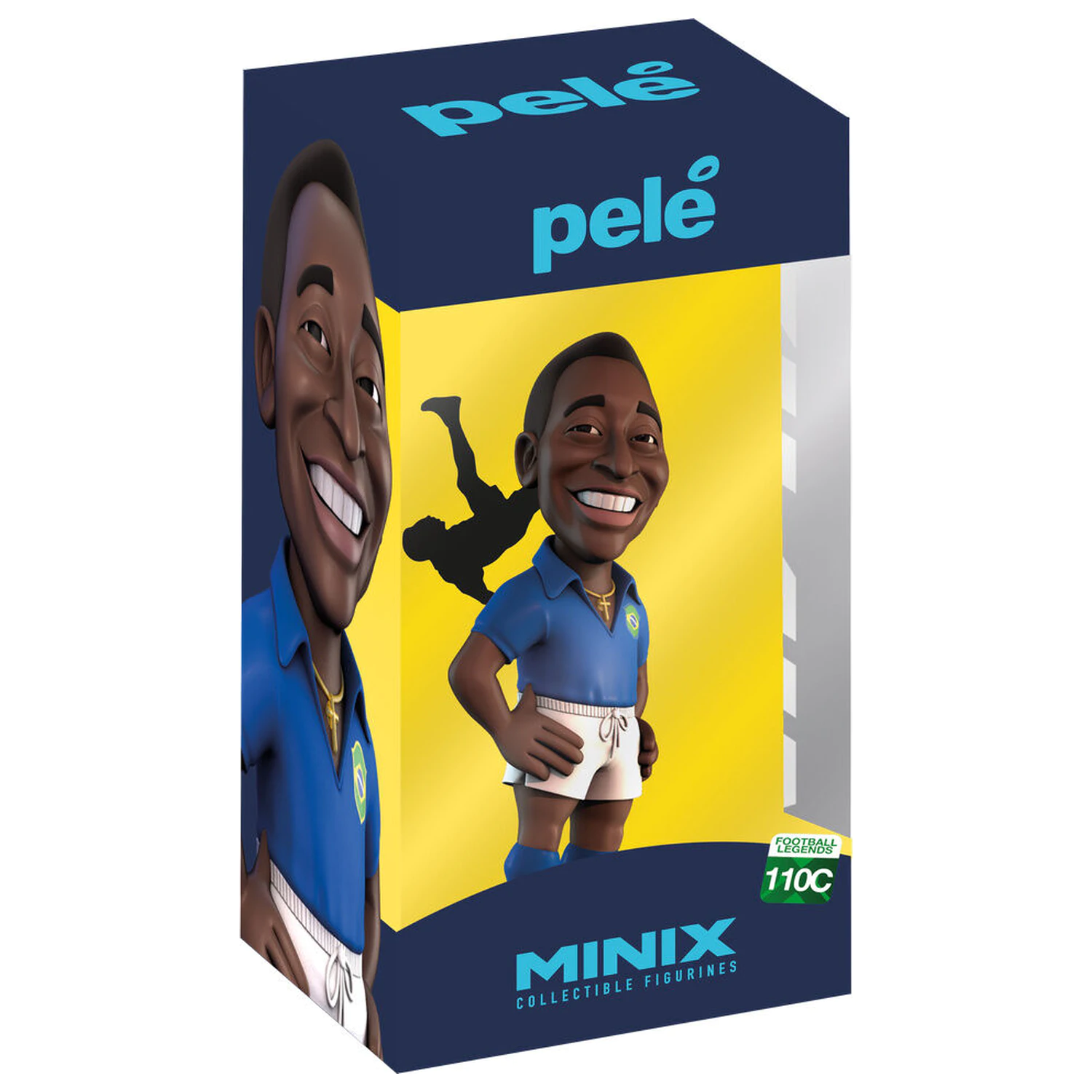 Pelé Brazil Figur minix Set 12cm Produktfoto