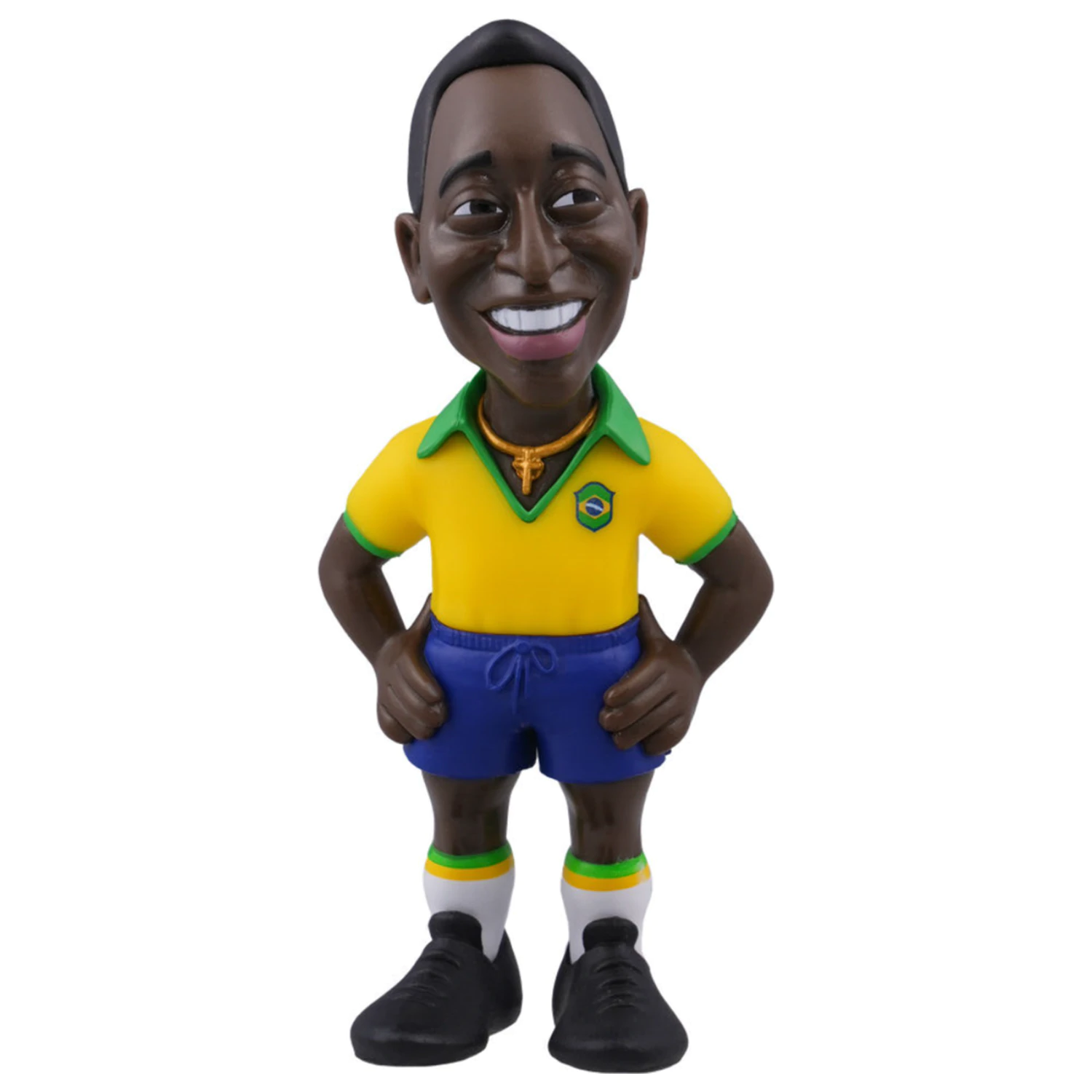 Pelé Brazil Figur minix 12cm Produktfoto