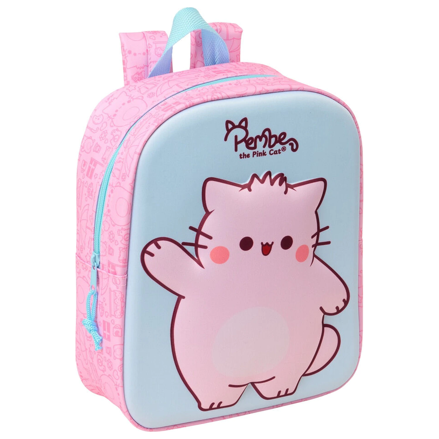 Pembe The Pink Cat 3D Rucksack 27cm Produktfoto