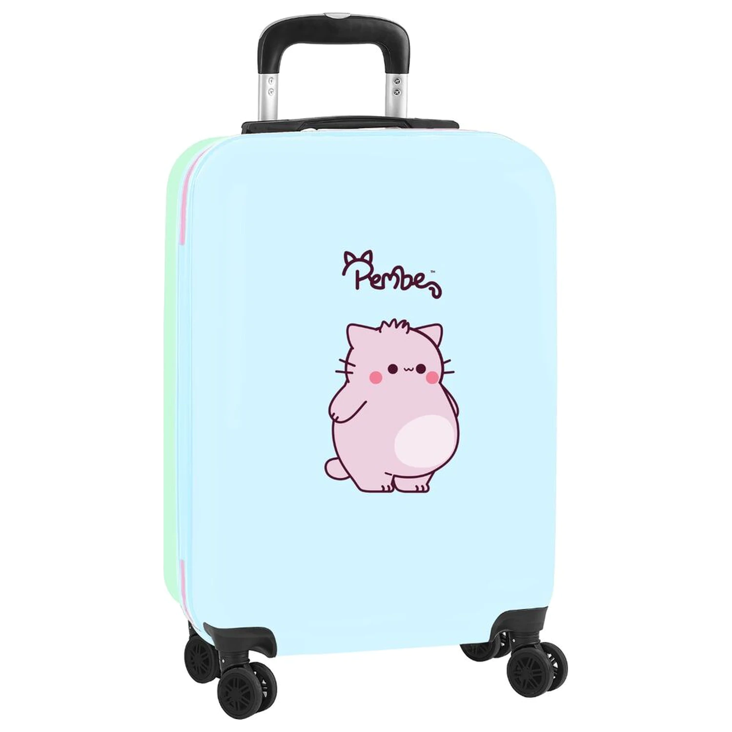 Pembe The Pink Cat ABS Trolley Koffer 55cm Produktfoto