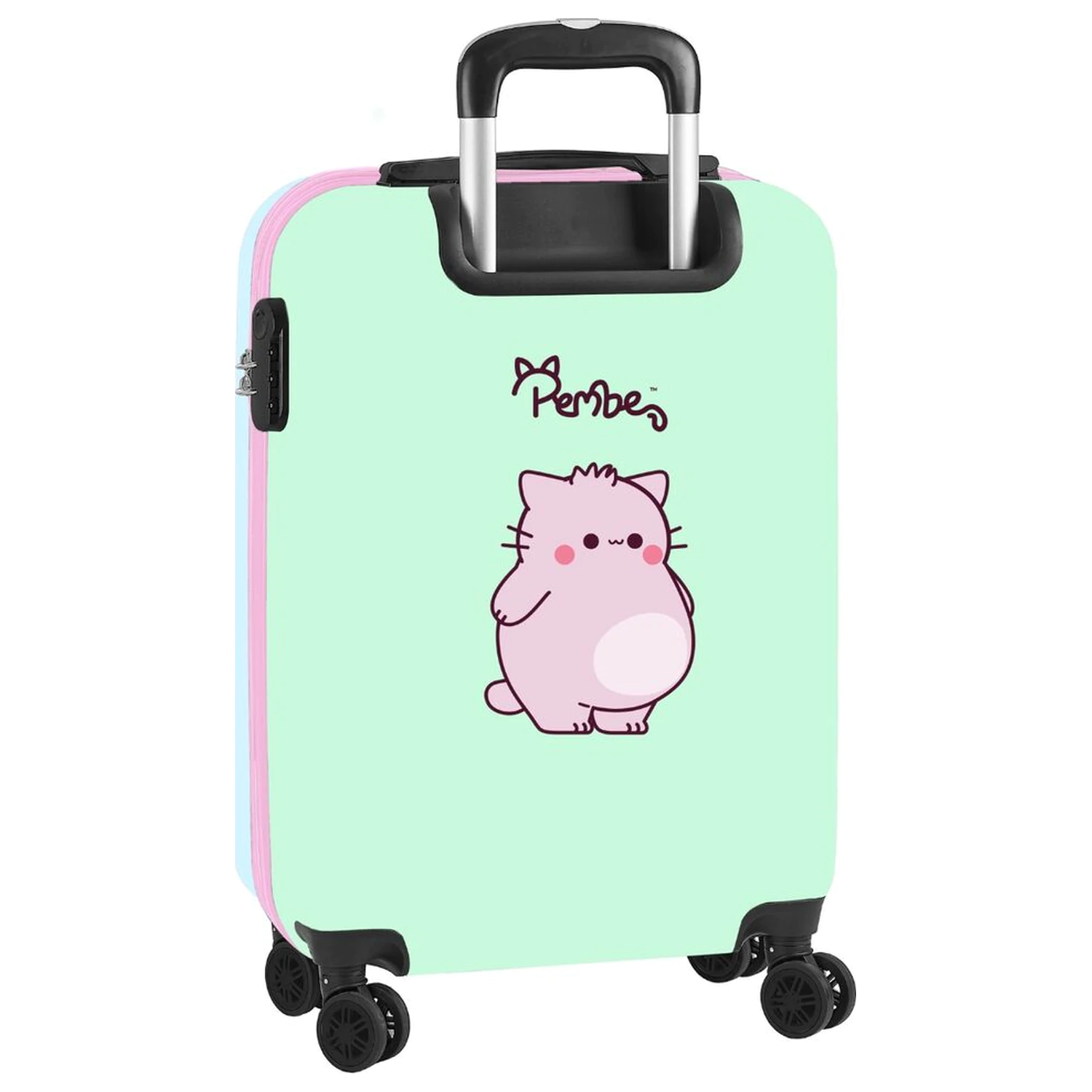 Pembe The Pink Cat ABS Trolley Koffer 55cm Produktfoto