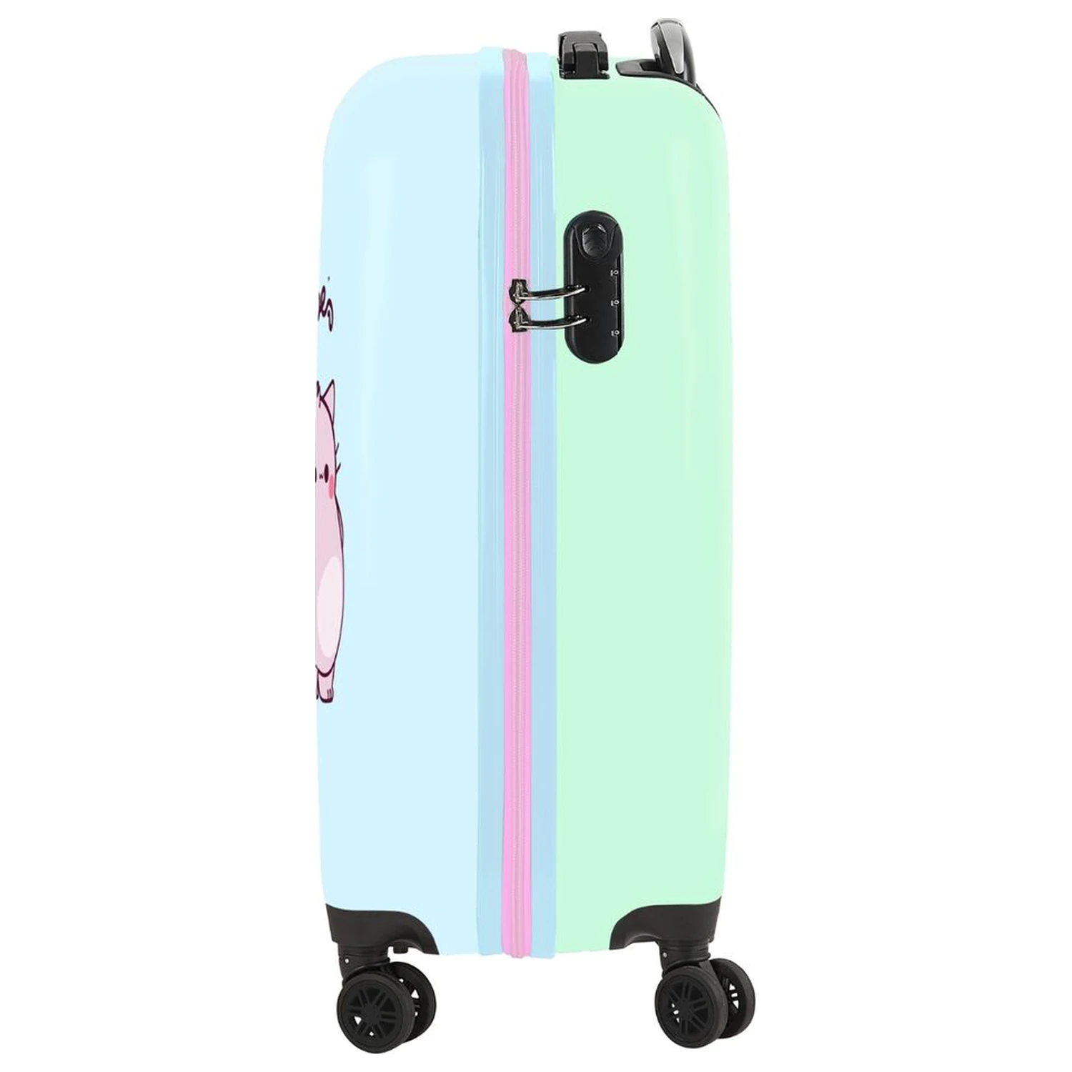 Pembe The Pink Cat ABS Trolley Koffer 55cm Produktfoto