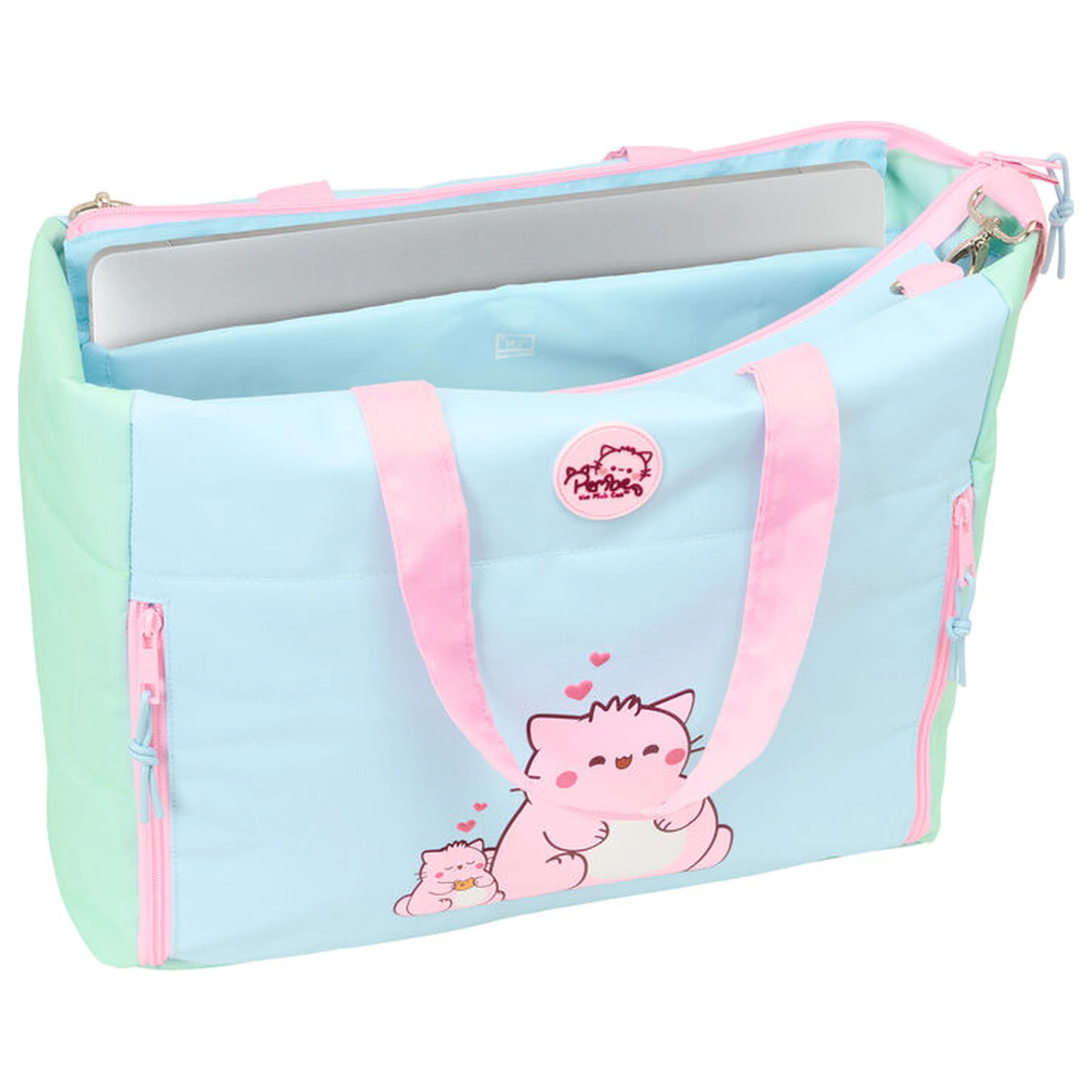 Pembe The Pink Cat Laptoptasche Produktfoto