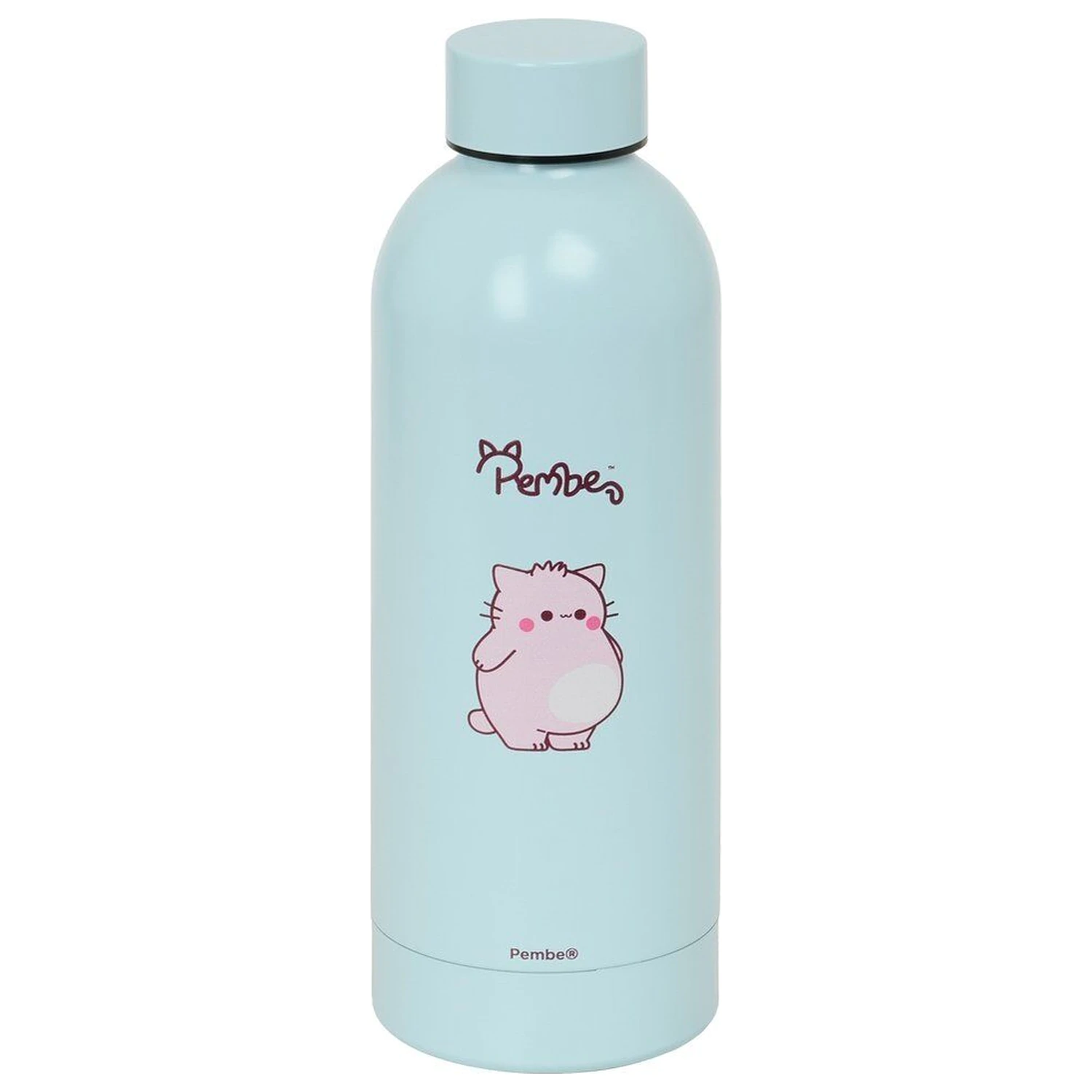 Pembe The Pink Cat Edelstahl Thermosflasche Produktfoto