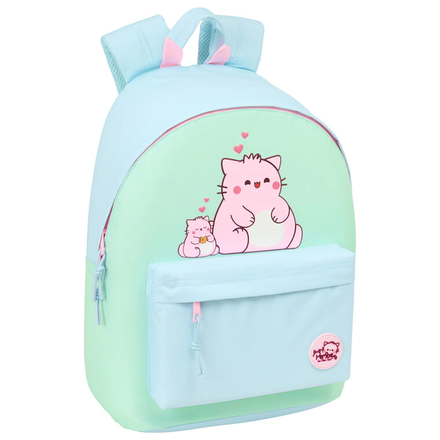 Pembe The Pink Cat Rucksack mit Laptopfach 41cm Produktfoto