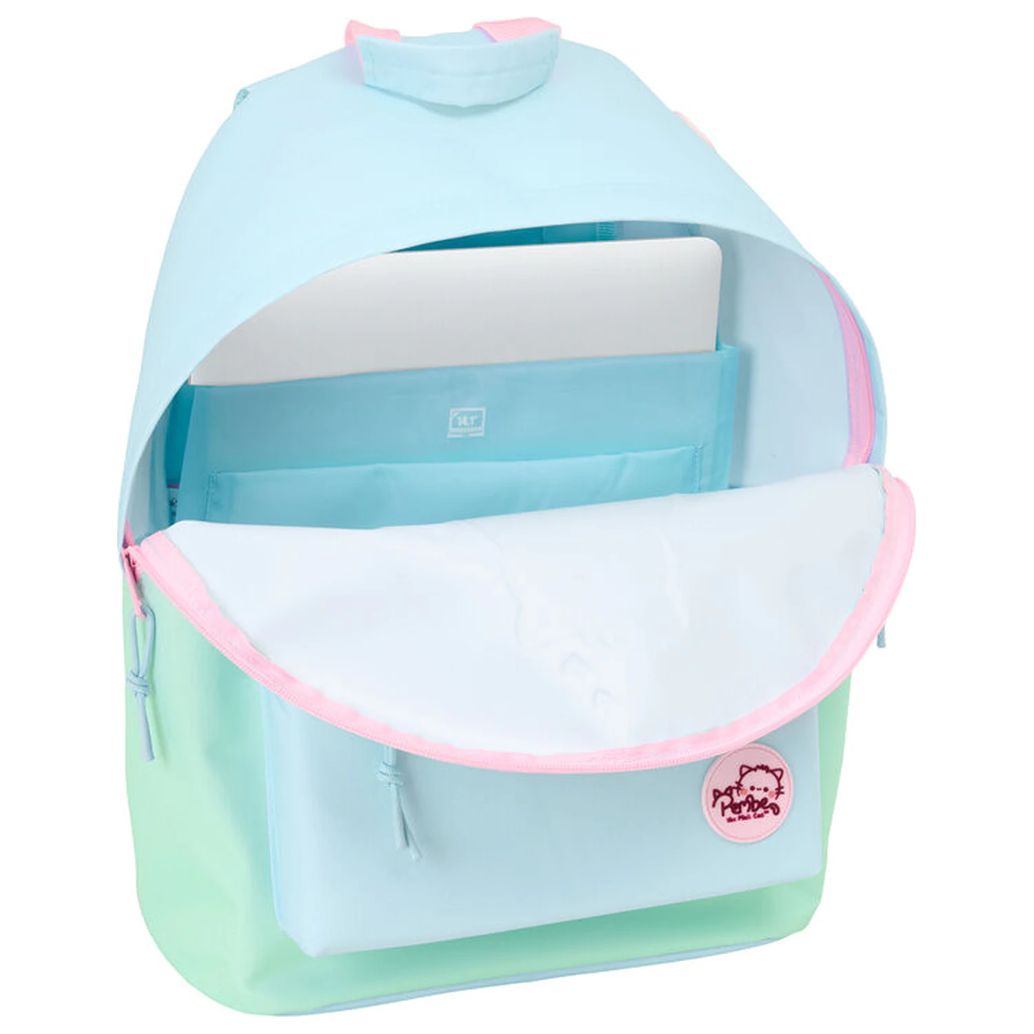 Pembe The Pink Cat Rucksack mit Laptopfach 41cm Produktfoto