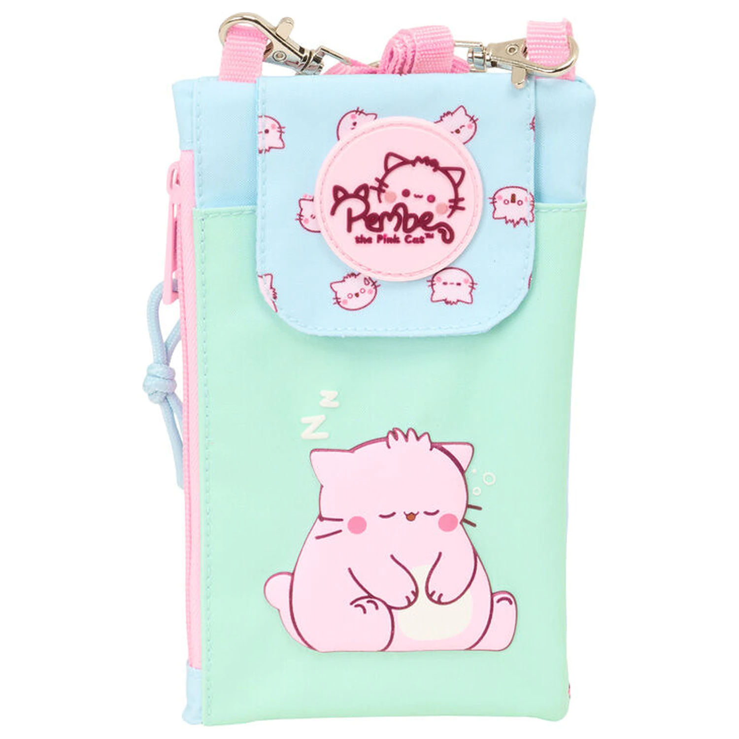 Pembe The Pink Cat Geldbörse Handytasche Produktfoto