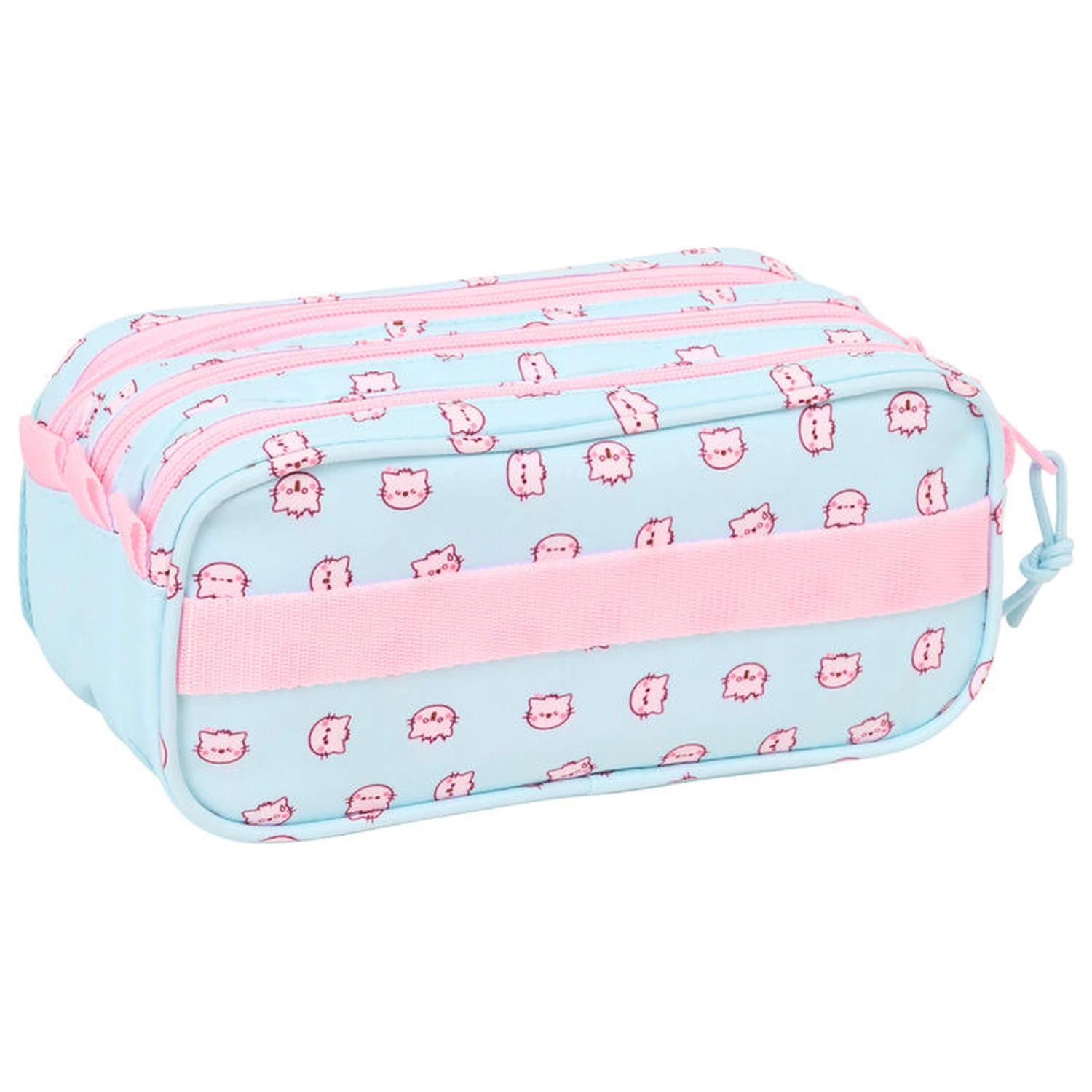 Pembe The Pink Cat dreifach Federmappe Produktfoto