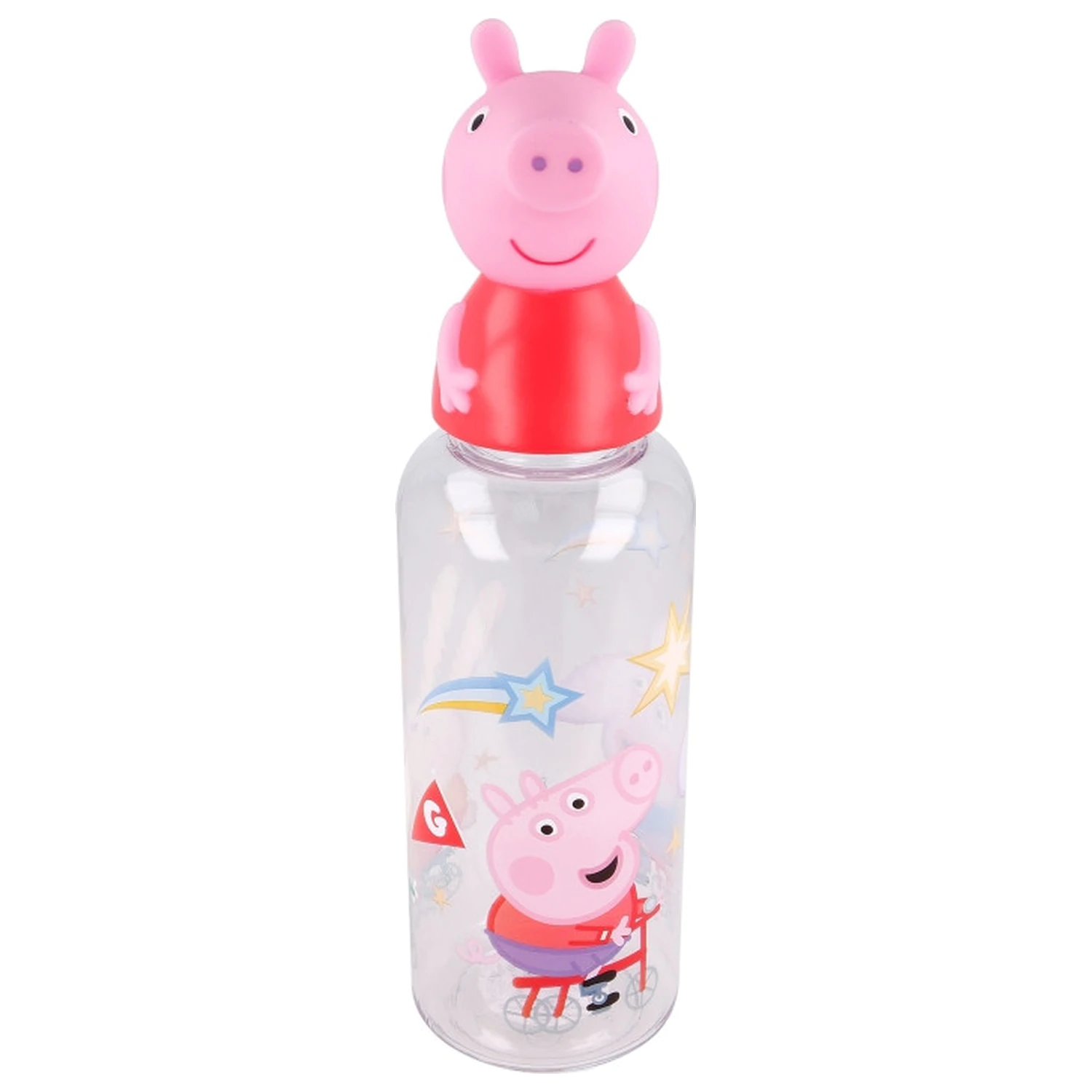 Peppa Pig 3D Cycle Figur Kunststoff Trinkflasche 560 ml Produktfoto