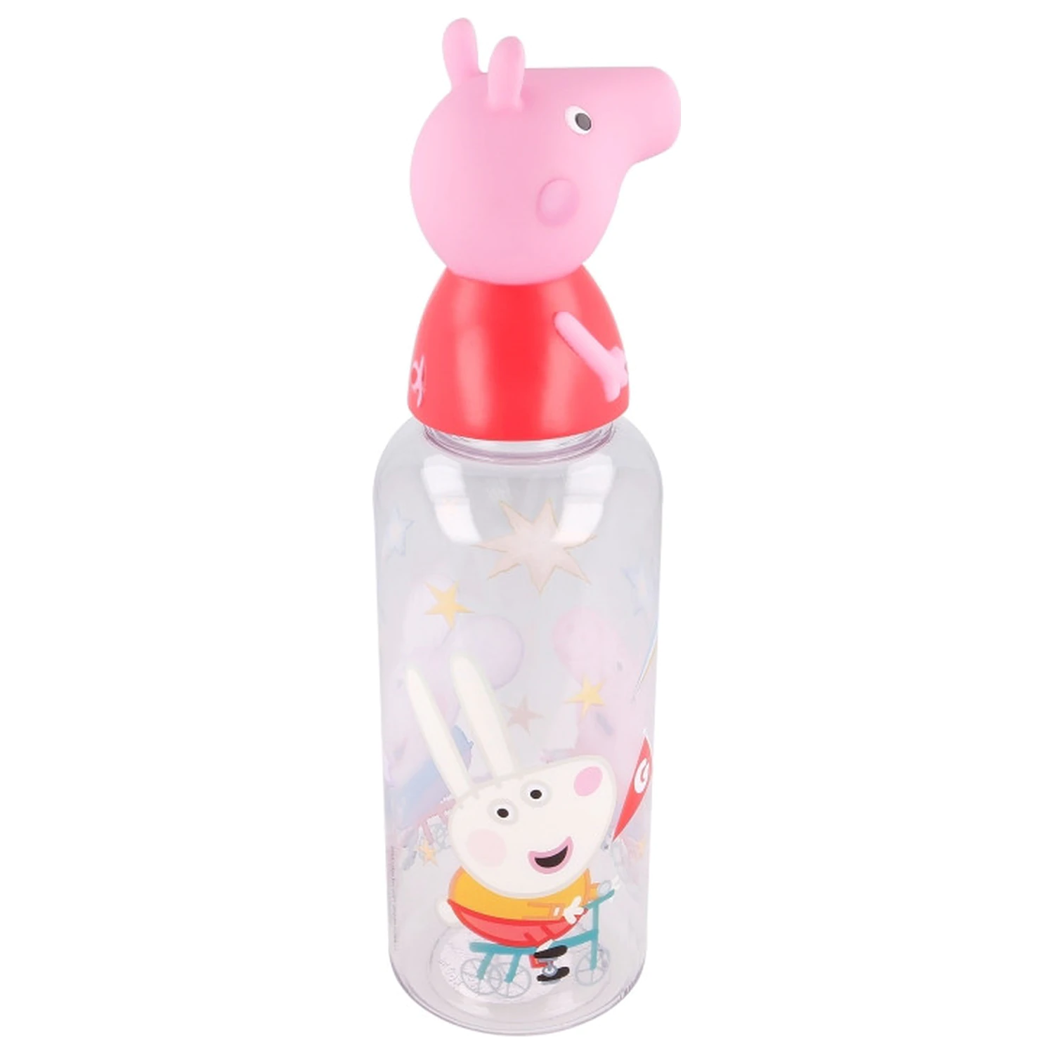 Peppa Pig 3D Cycle Figur Kunststoff Trinkflasche 560 ml Produktfoto