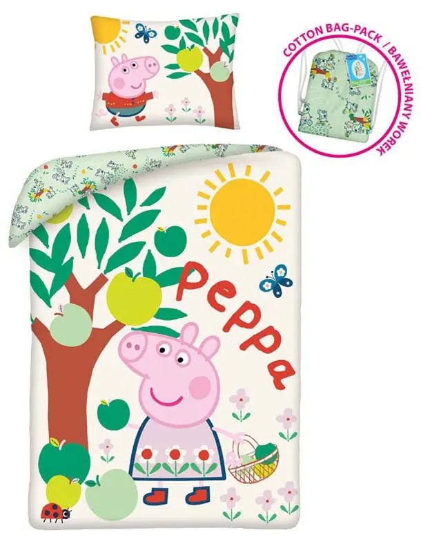 Peppa Pig Bettbezug 140x200cm, 70x90cm Produktfoto