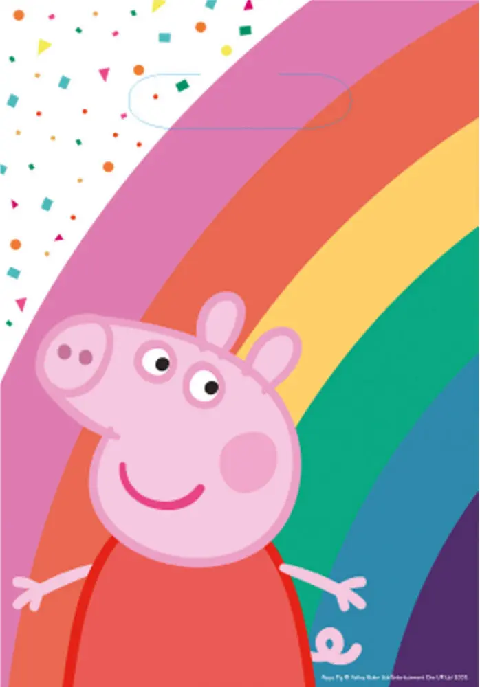 Peppa Pig Geschenktüten 8 Stk. Produktfoto