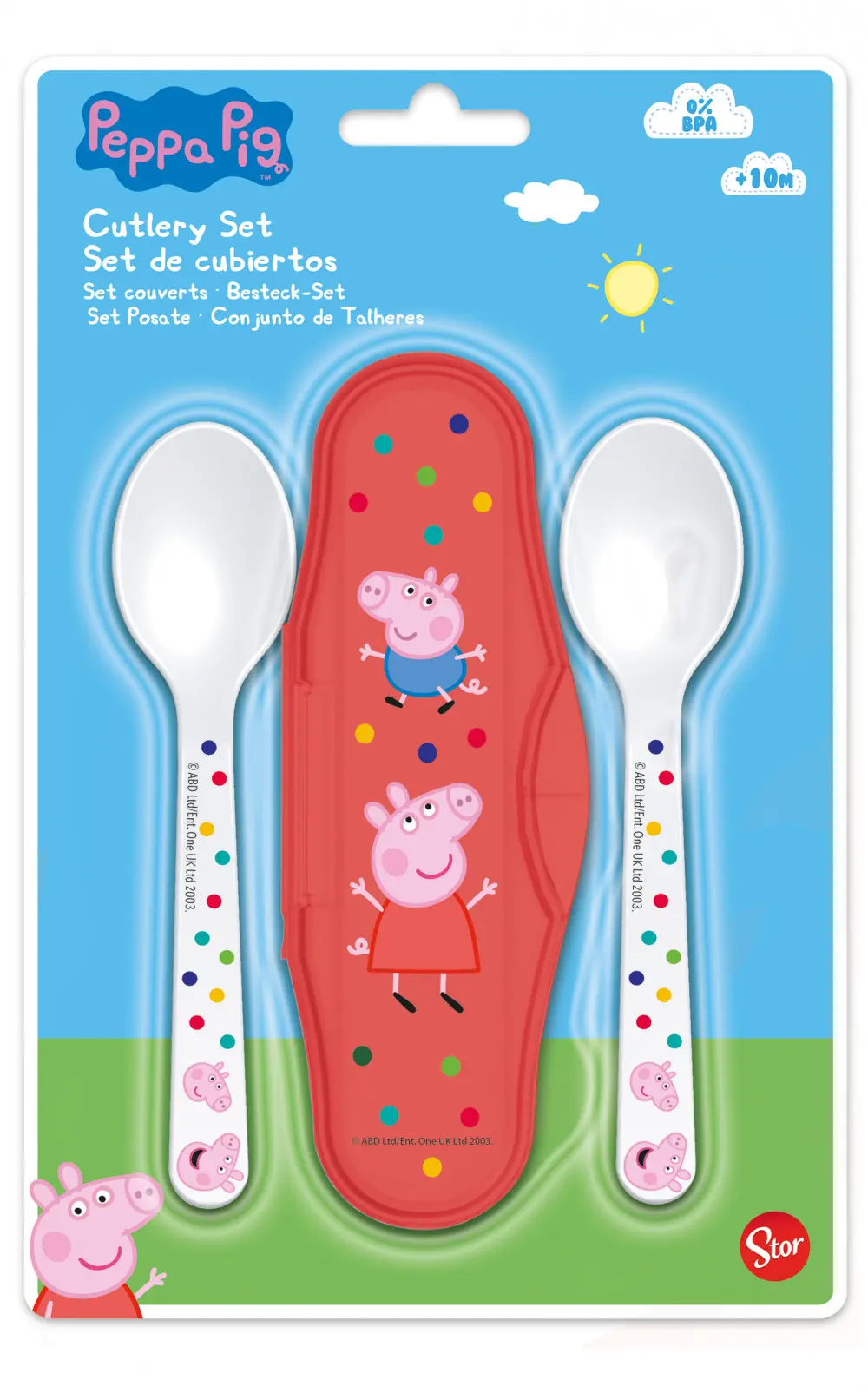 Peppa Pig Baby Reiseutensilien Set Produktfoto