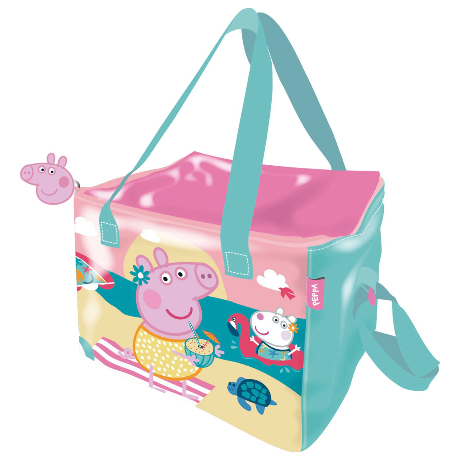 Peppa Pig Beach Thermo-Lunchtasche, Kühltasche 22.5 cm Produktfoto