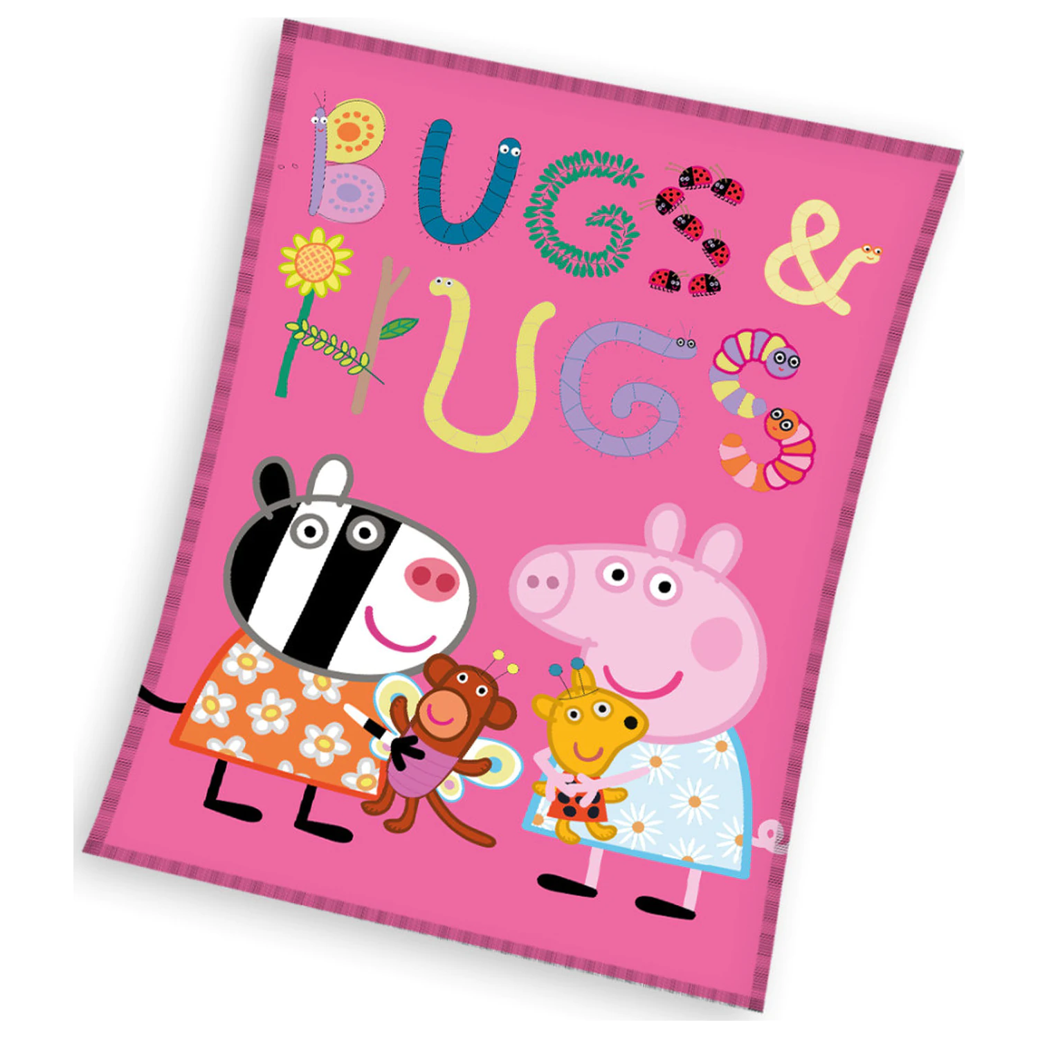 Peppa Pig Bugs&Hugs Fleecedecke Produktfoto