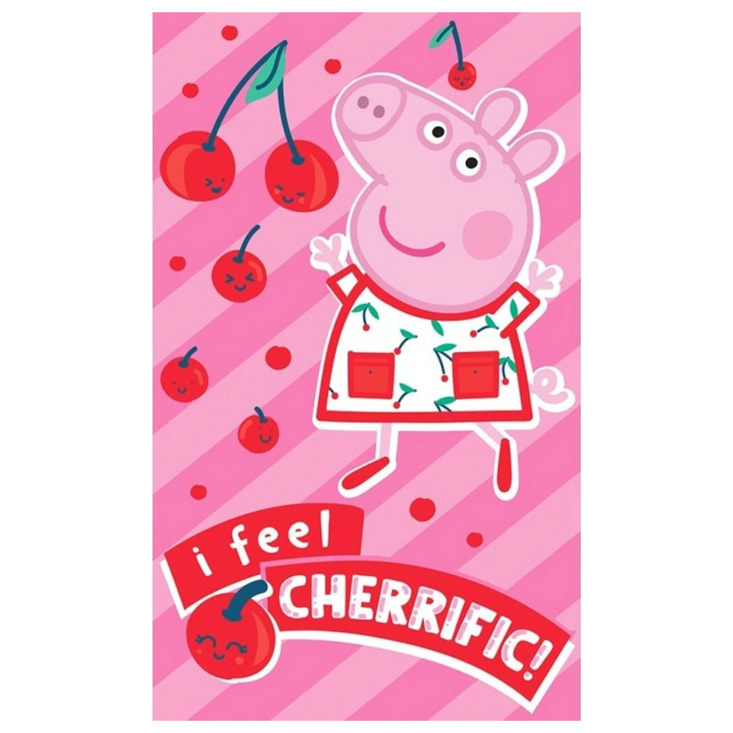 Peppa Pig Cherrific Handtuch, Gesichtshandtuch, Handtuch Produktfoto