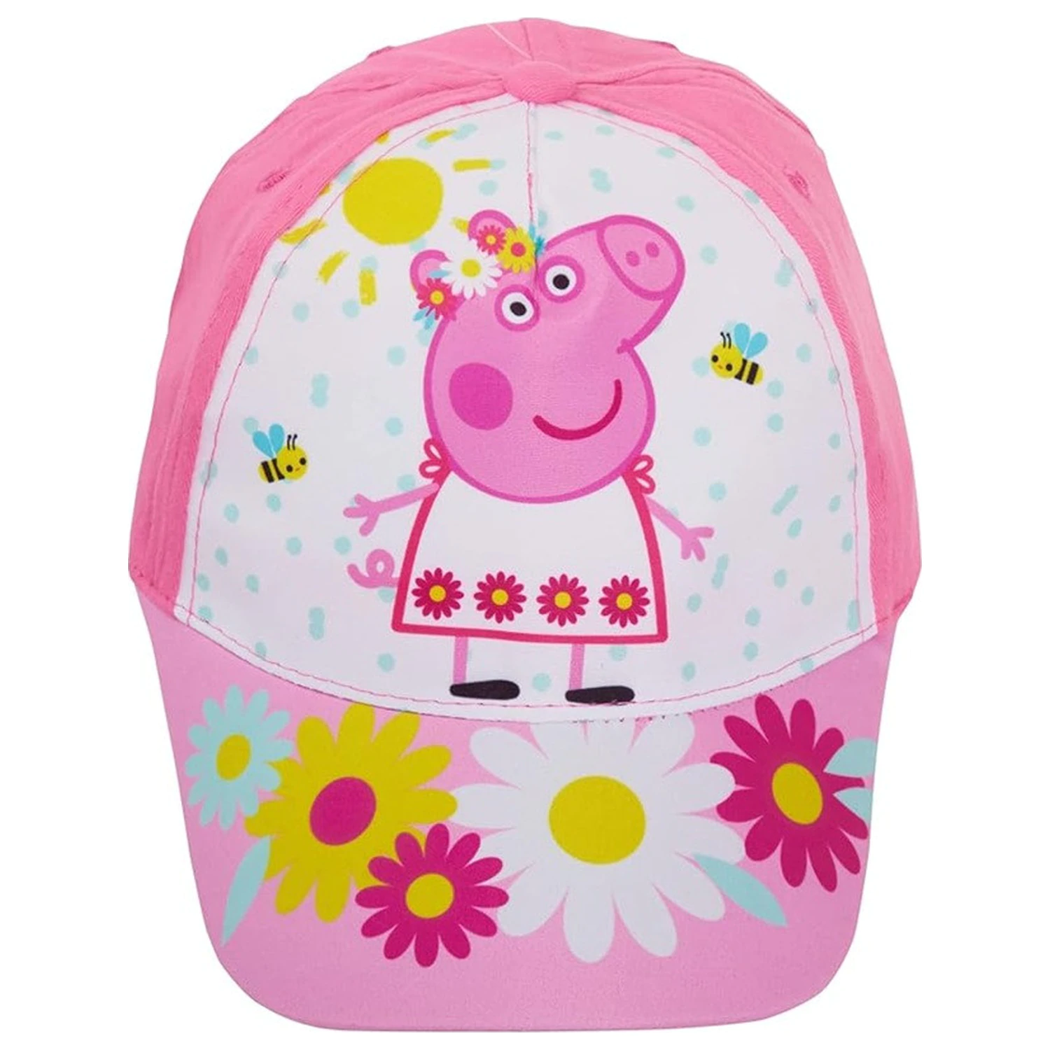 Peppa Pig Flower Pink Kinder Baseballkappe 52 cm Produktfoto