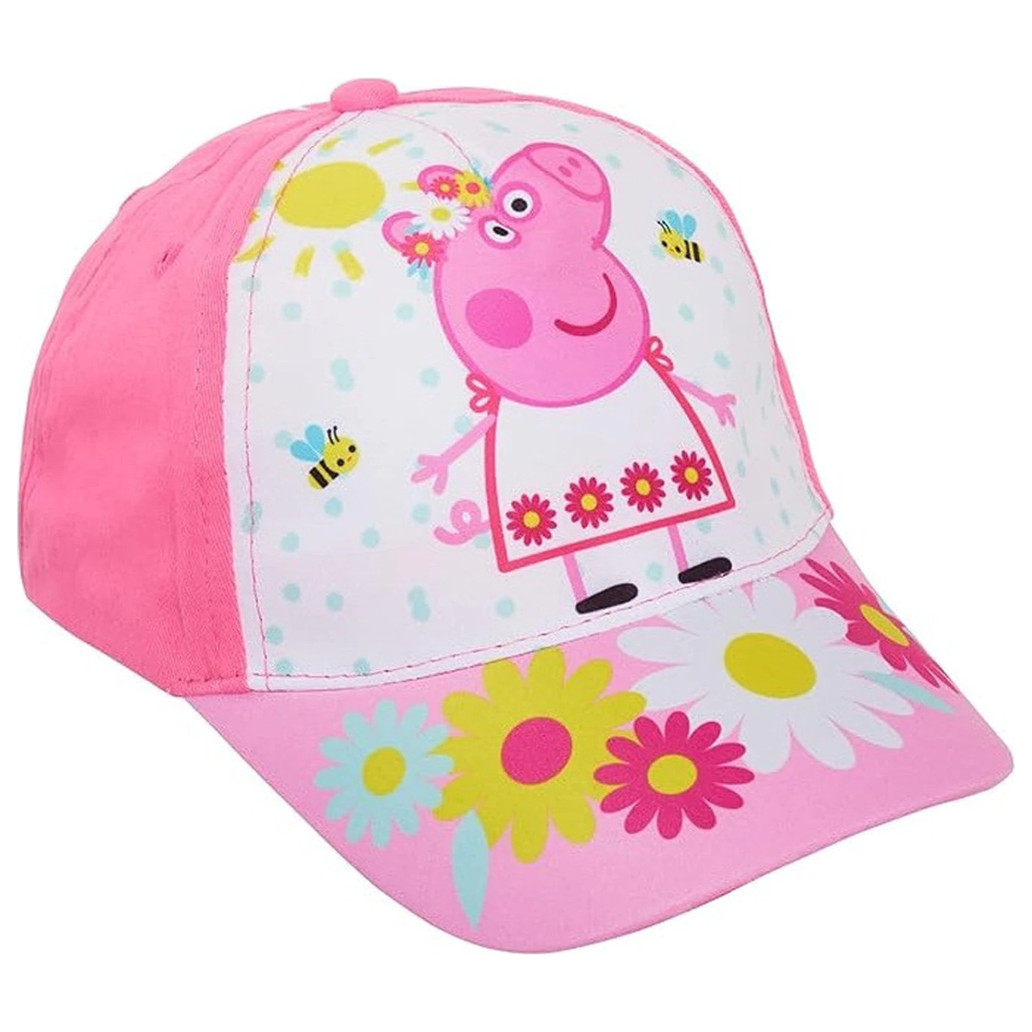 Peppa Pig Flower Pink Kinder Baseballkappe 54 cm Produktfoto