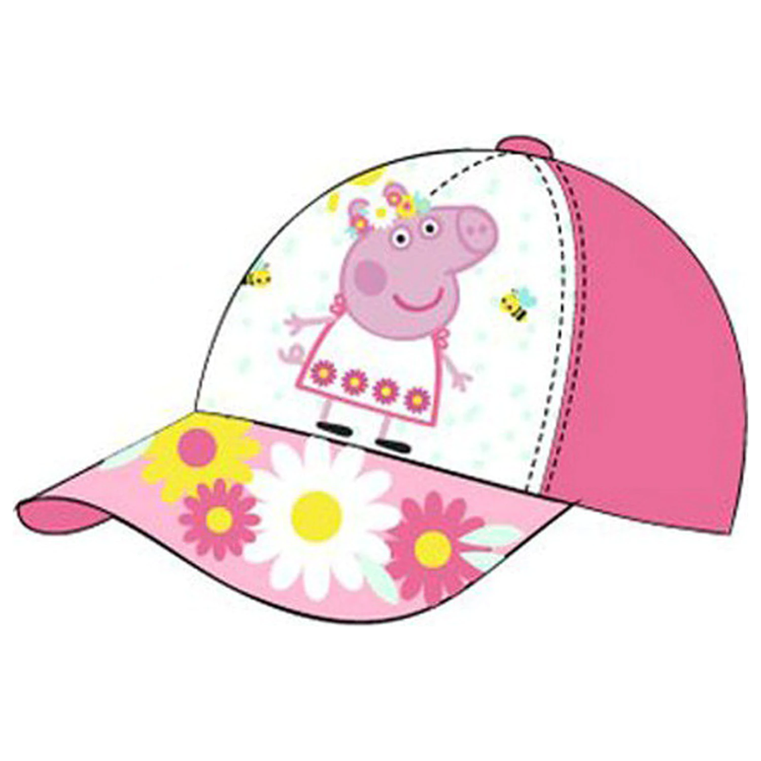 Peppa Pig Flower Pink Kinder Baseballkappe 54 cm Produktfoto
