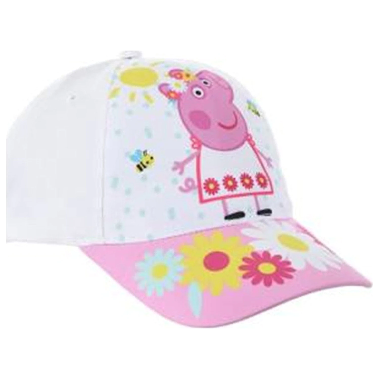 Peppa Pig Flower White Kinder Baseballkappe 54 cm Produktfoto