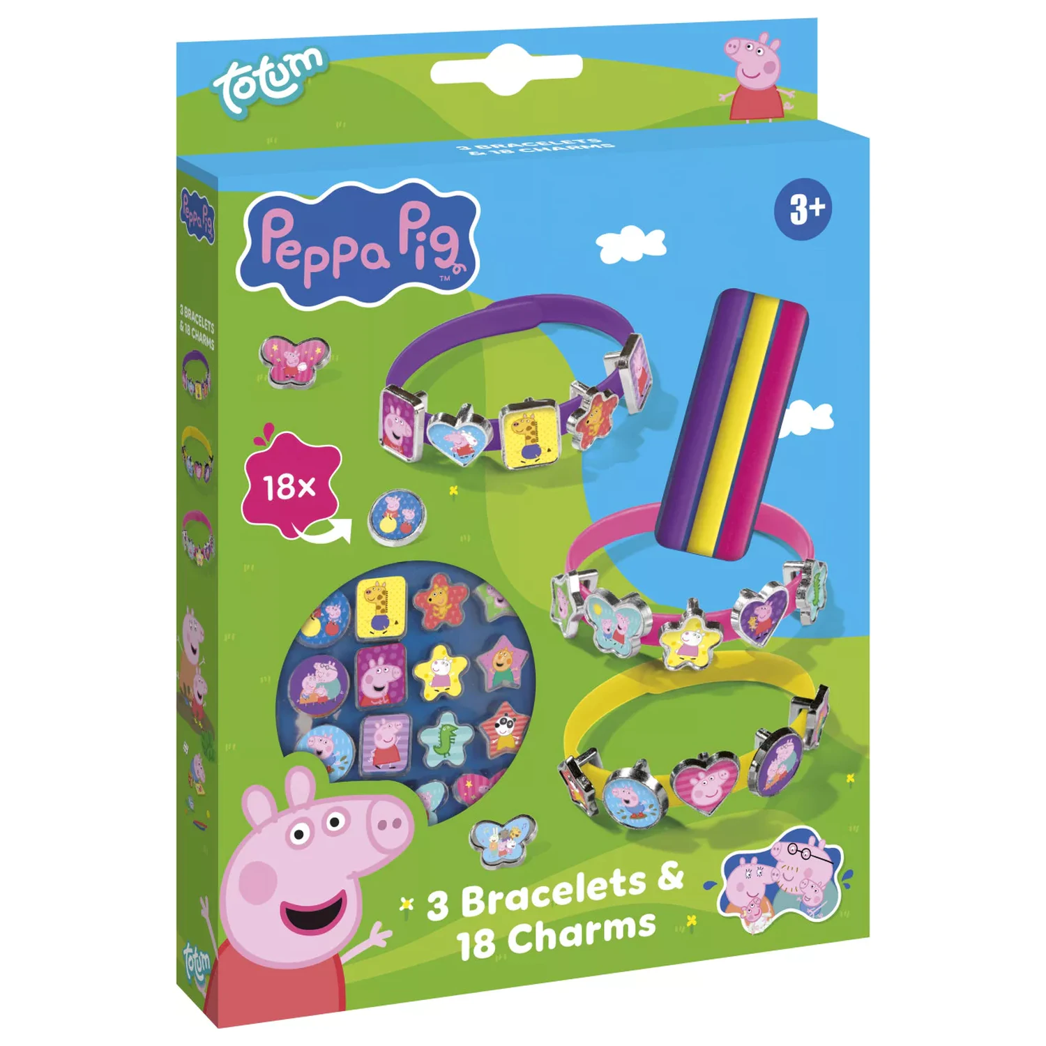 Peppa Pig Spaß Armband Making Kit Produktfoto