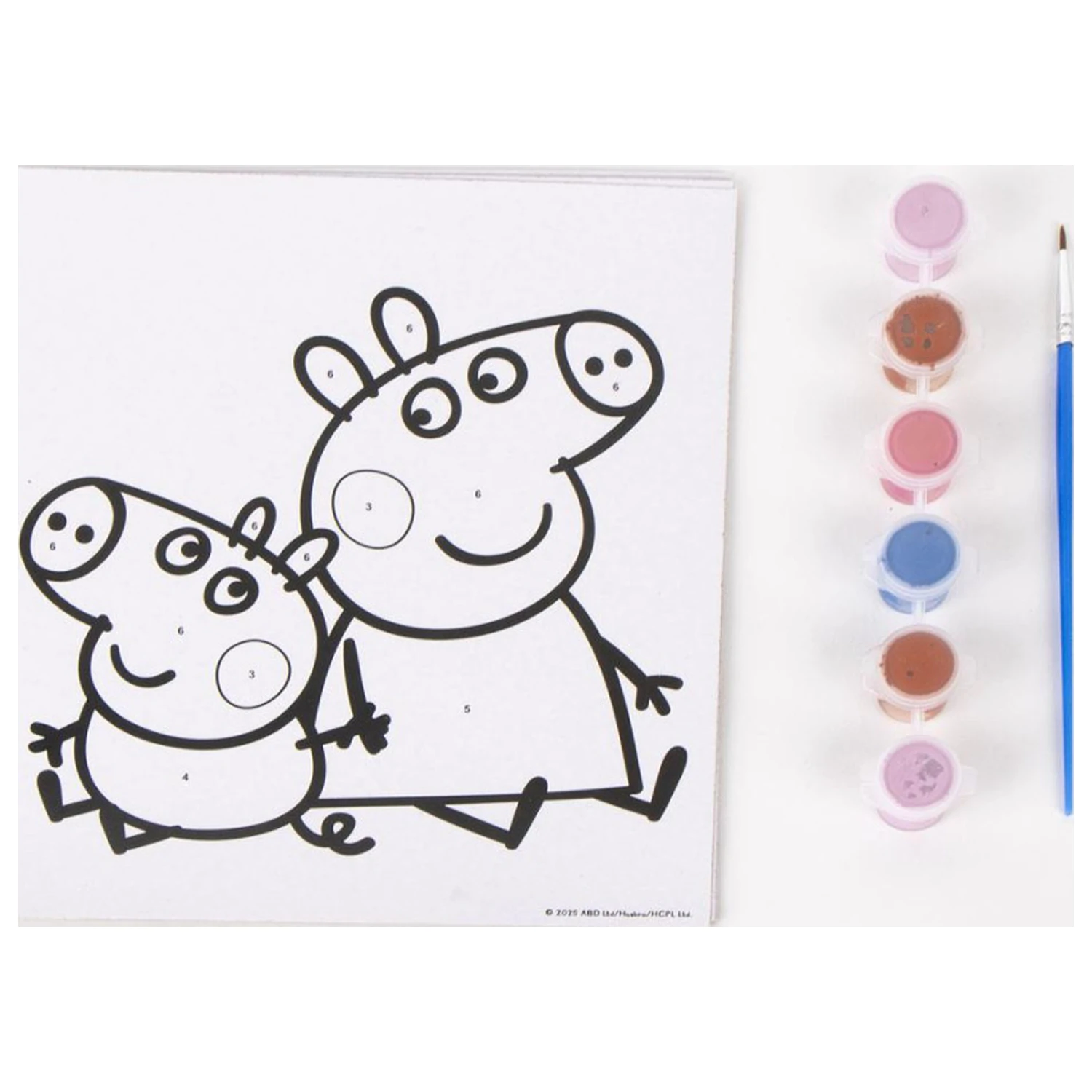 Peppa Pig Fun Nummeriert Malbuch-Set Produktfoto