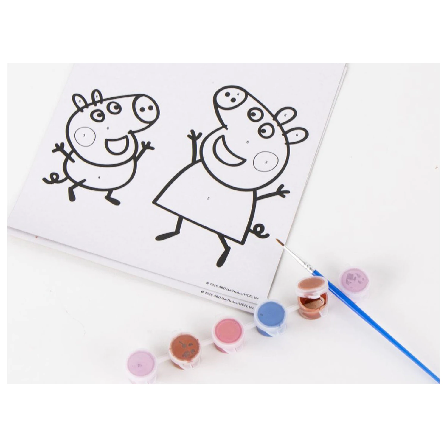 Peppa Pig Fun Nummeriert Malbuch-Set Produktfoto