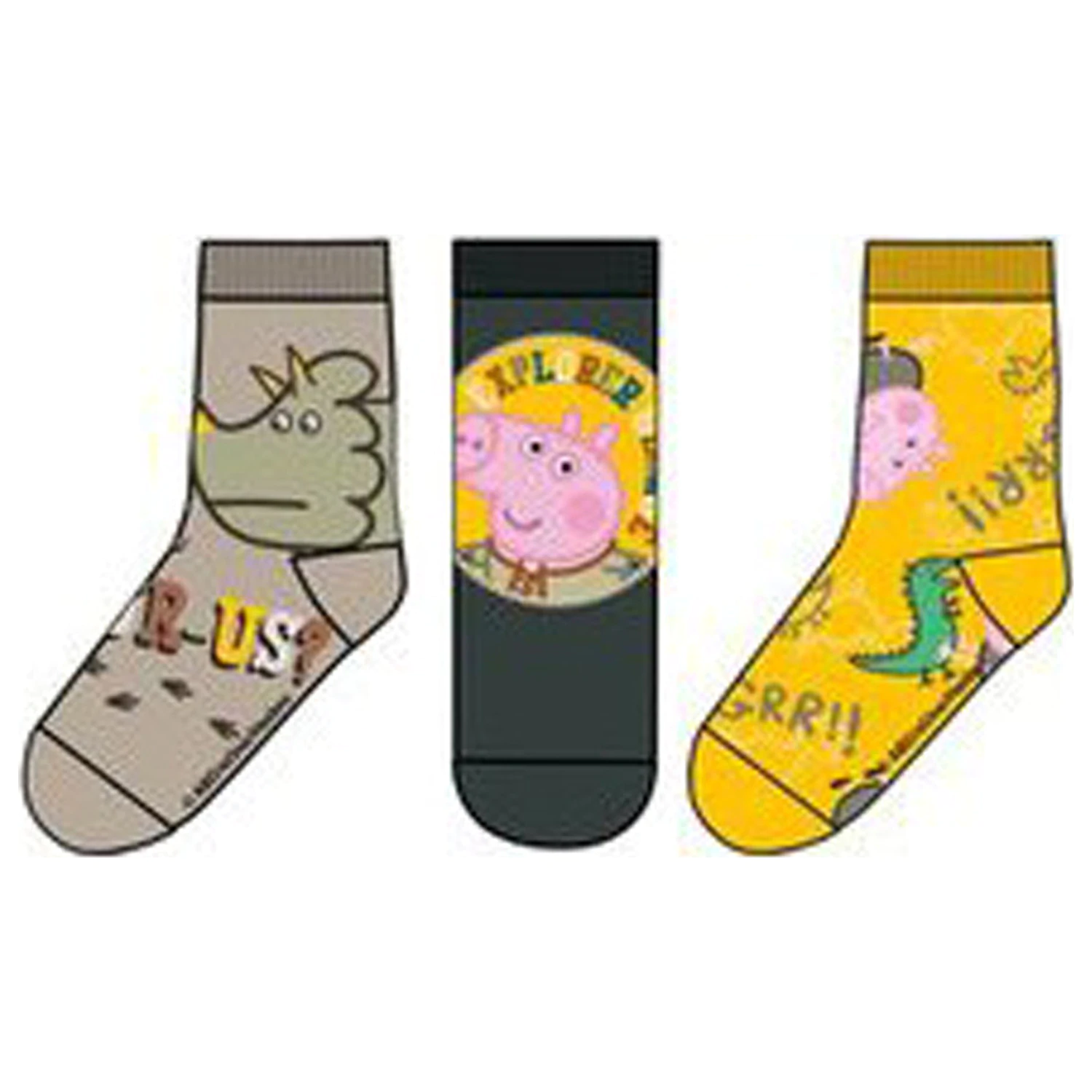 Peppa Pig Grrr Kinder-Socken 31/34 Produktfoto