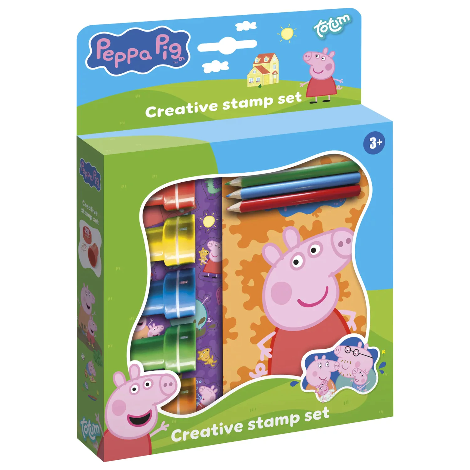 Peppa Pig Happiness Stempel Kreativ Set Produktfoto