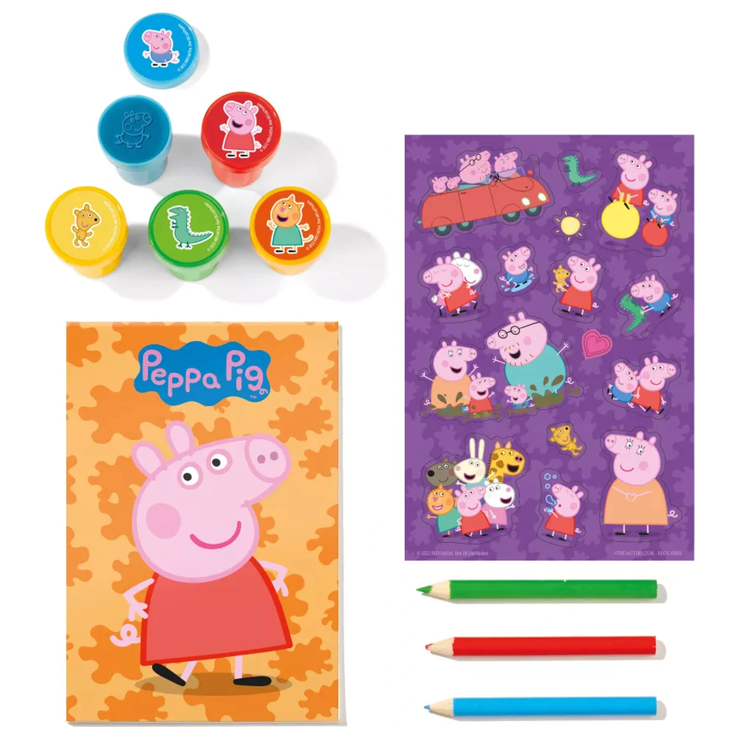 Peppa Pig Happiness Stempel Kreativ Set Produktfoto