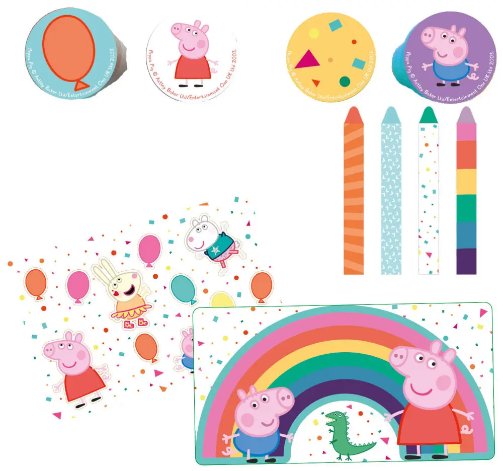 Peppa Pig Schreibwaren-Set (16 Teile) Produktfoto