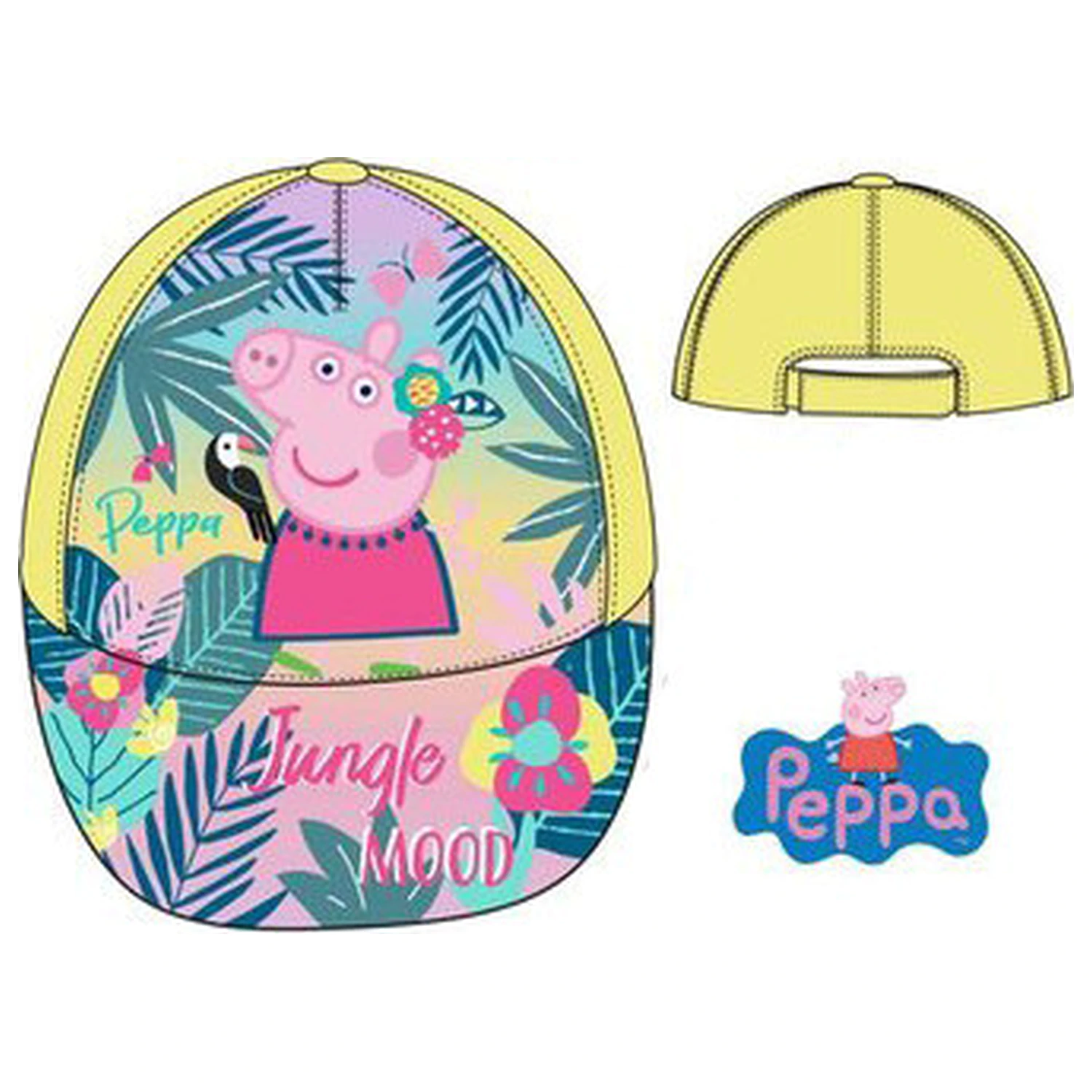Peppa Pig Jungle Kinder Baseball Kappe 54 cm Produktfoto