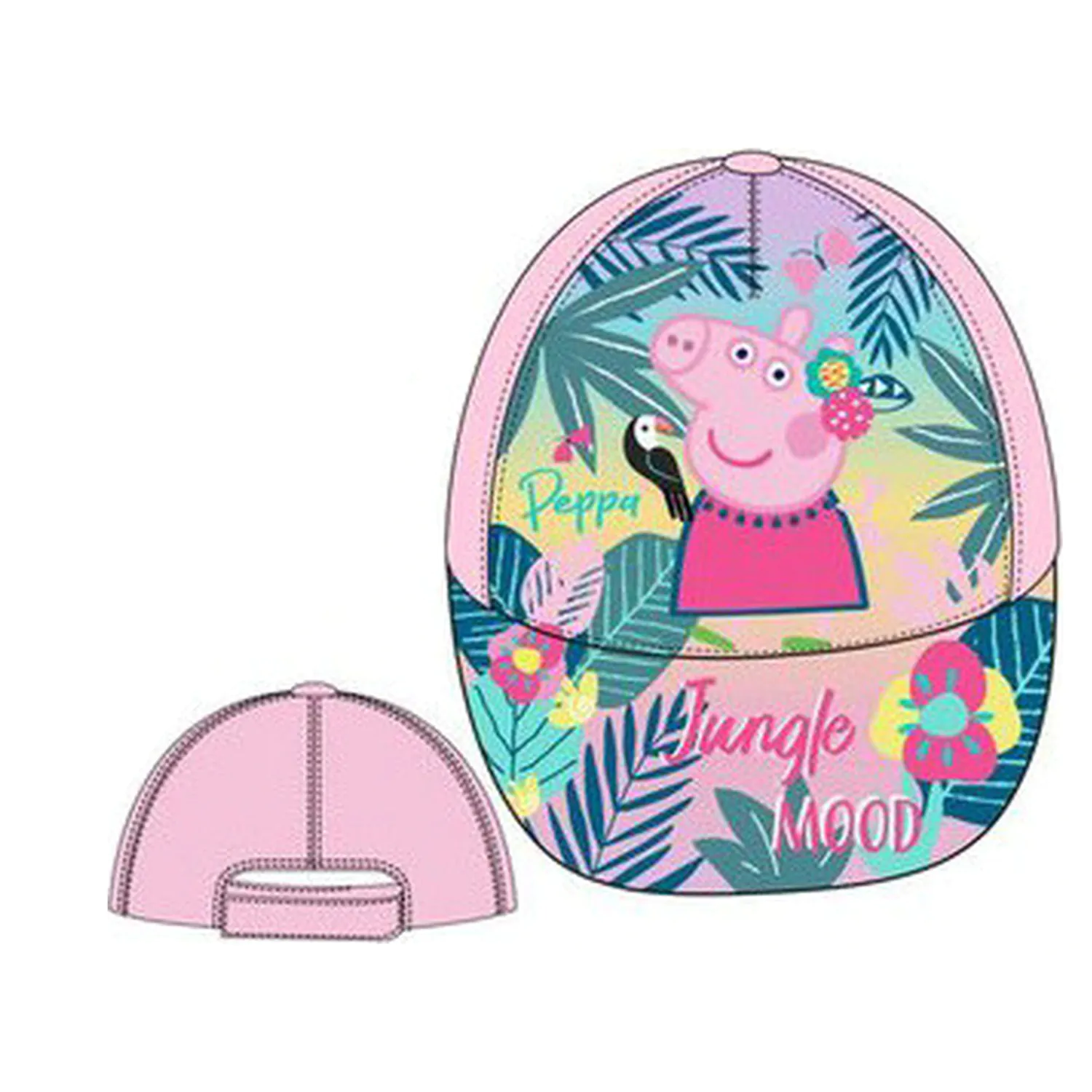 Peppa Pig Jungle Mood Kinder Baseballkappe 54 cm Produktfoto