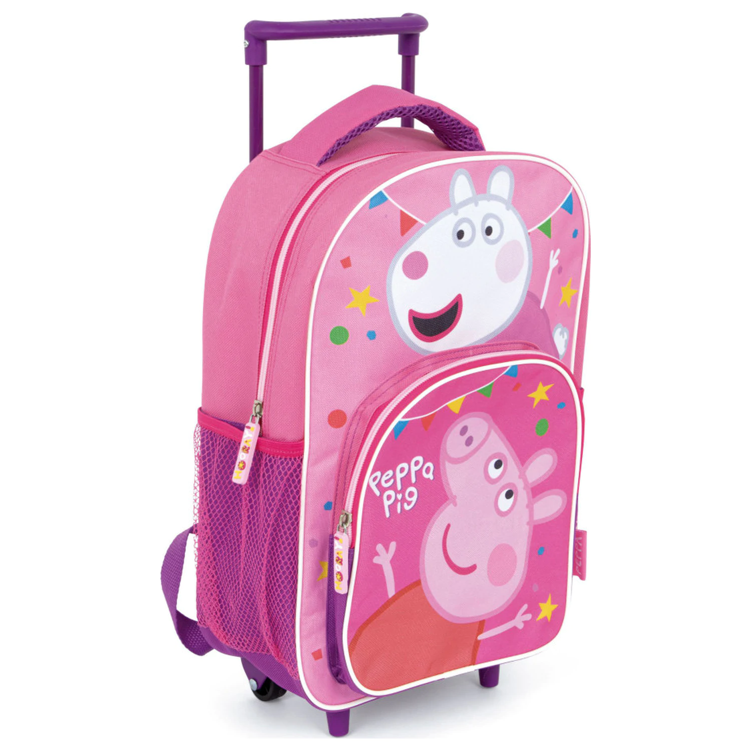Peppa Pig Party Rollender Vorschul-Rucksack, Tasche 36 cm Produktfoto