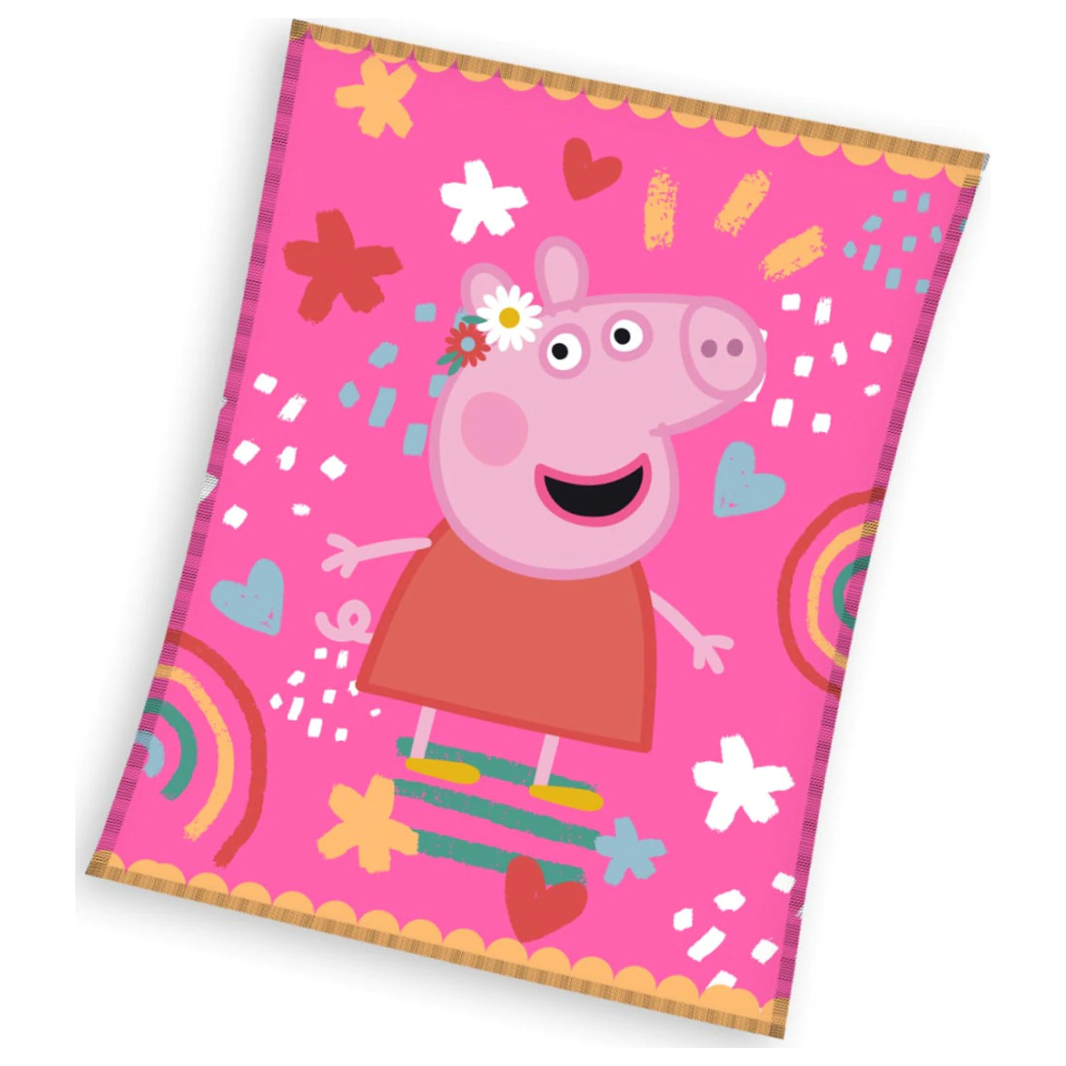Peppa Pig Piggy Tales Fleecedecke Produktfoto